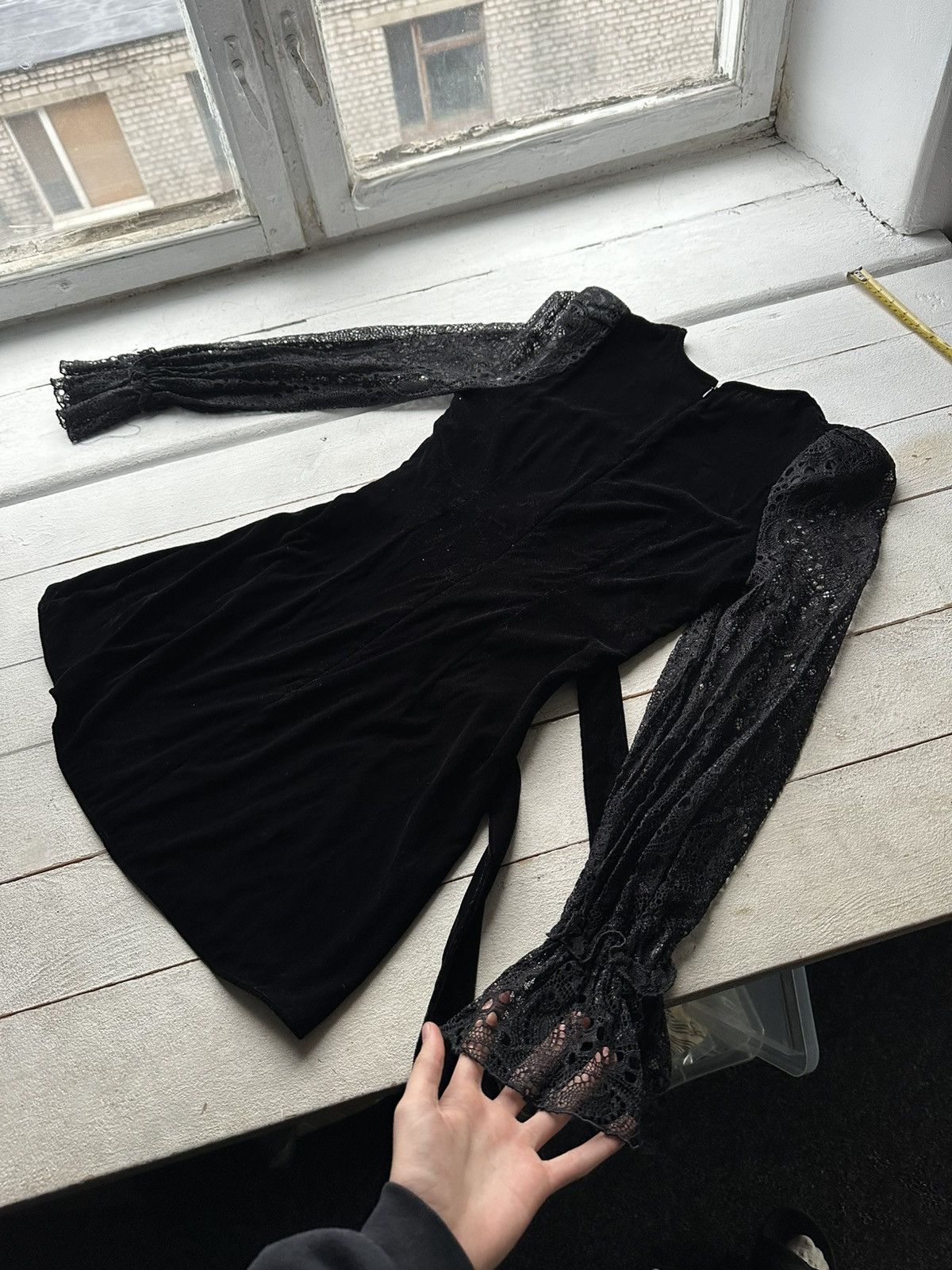 The Vampire's Wife THE VAMPIRE’S WIFE 🚨 X H&M BLACK DRESS RARE AVANT GARDE Size M / US 6-8 / IT 42-44 - 8 Thumbnail