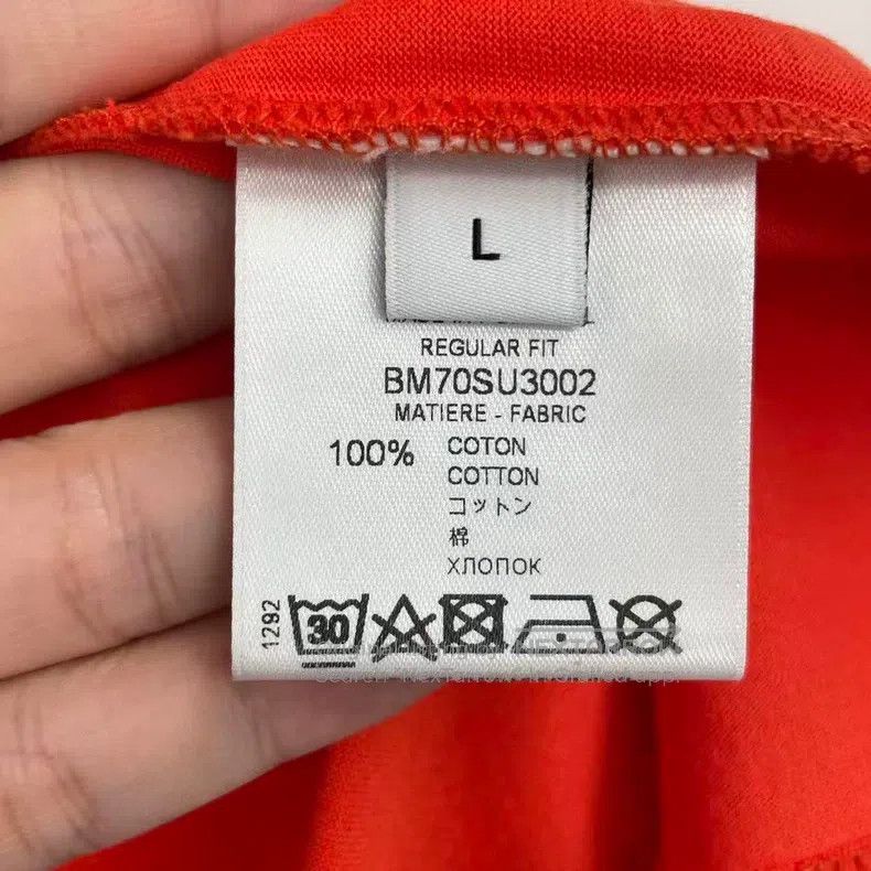 Givenchy Givenchy Red Double Logo Lettering Short Sleeve Size US L / EU 52-54 / 3 - 4 Thumbnail