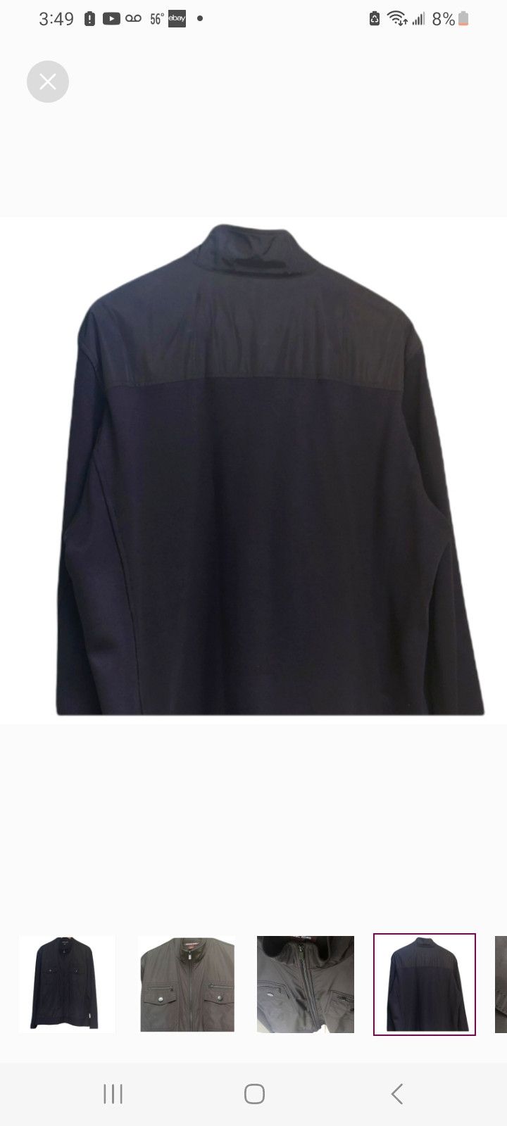 Michael Kors Michael Kors Black light Jacket Size US XL / EU 56 / 4 - 4 Thumbnail