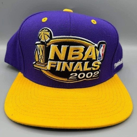 Mitchell & Ness NBA Finals 2002 Hat Men Kobe SnapBack Hardwood Classics Wool Size ONE SIZE - 1 Thumbnail