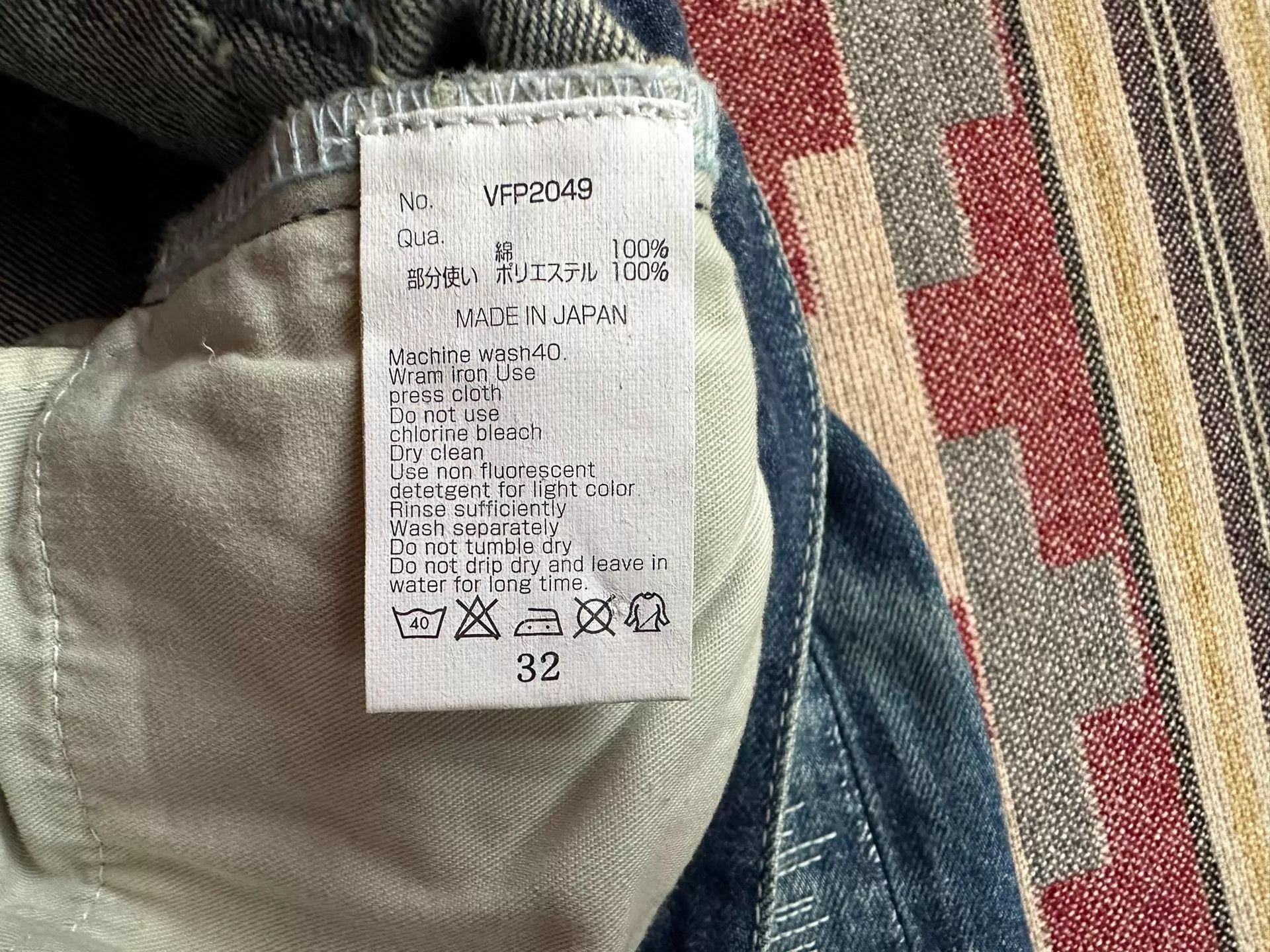 Other VANQUISH&FRAGMENT 5Yr W/D Lightning Jeans VFP2049 Size US 32 / EU 48 - 9 Thumbnail