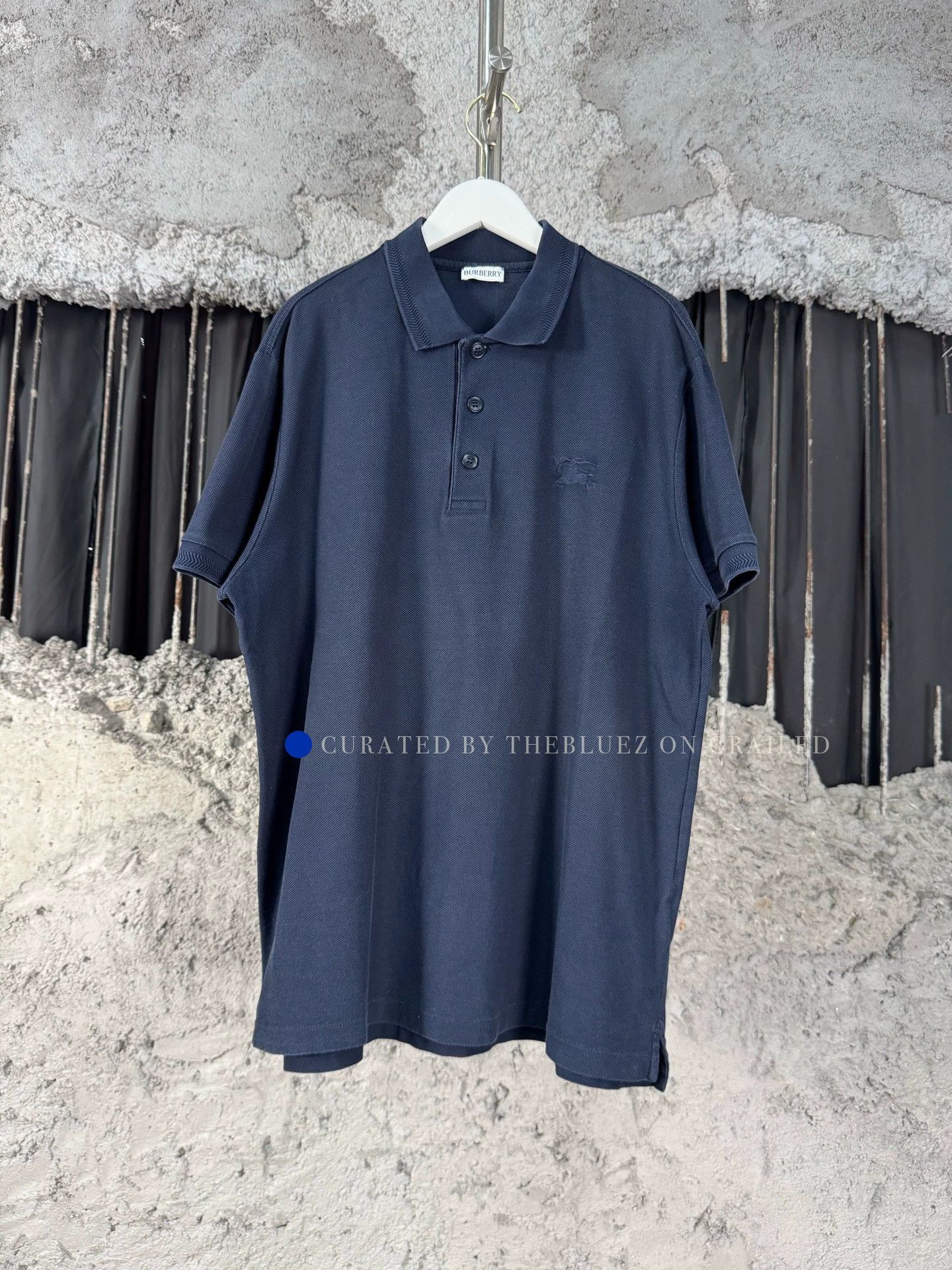 Burberry Classic Black Polo Shirt in XL Size US XL / EU 56 / 4 - 1 Thumbnail