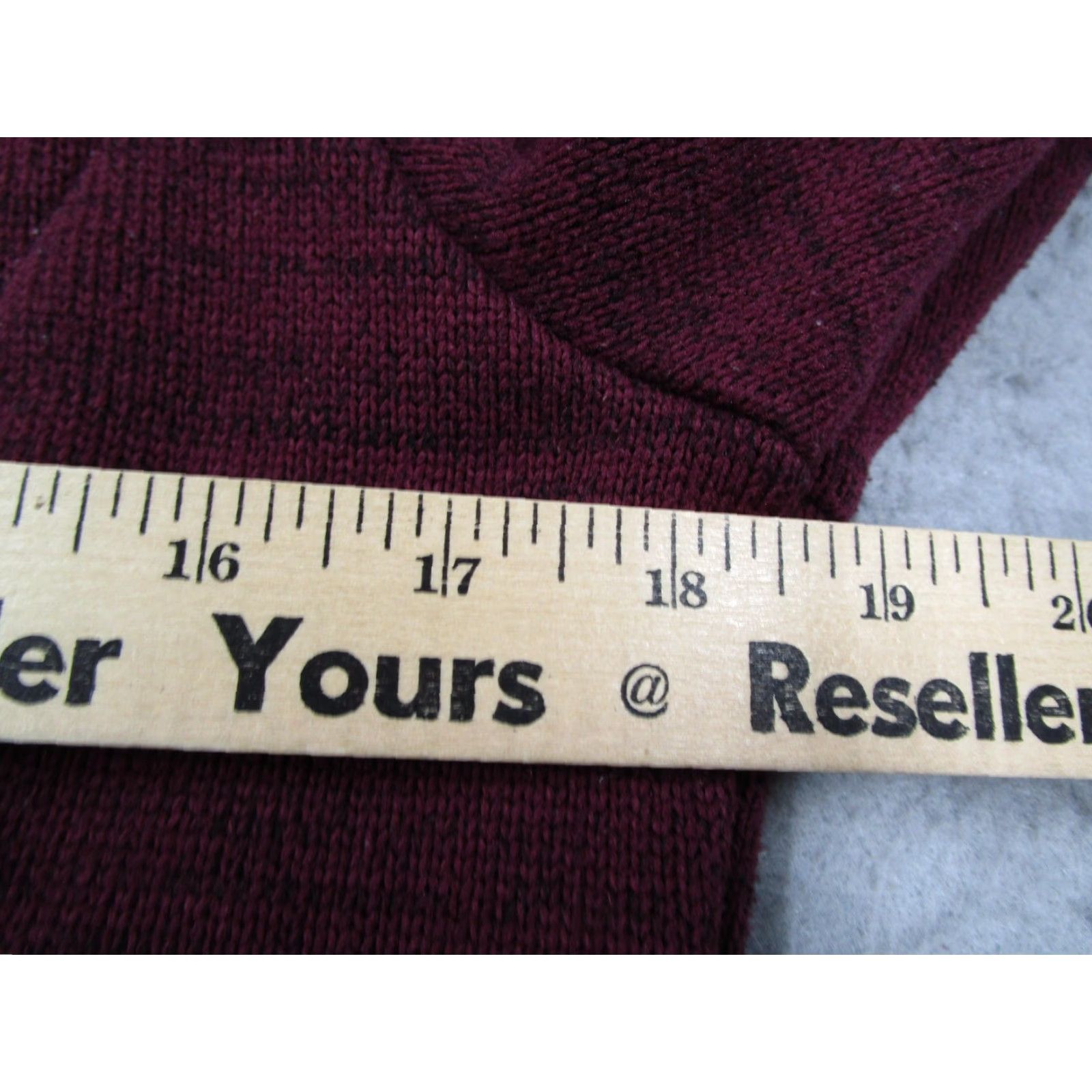 Vintage Kuhl Sweater Womens Large Burgundy 1/4 Zip Alfpaca Sherpa Fleece Pullover 4210 Size L / US 10 / IT 46 - 7 Thumbnail
