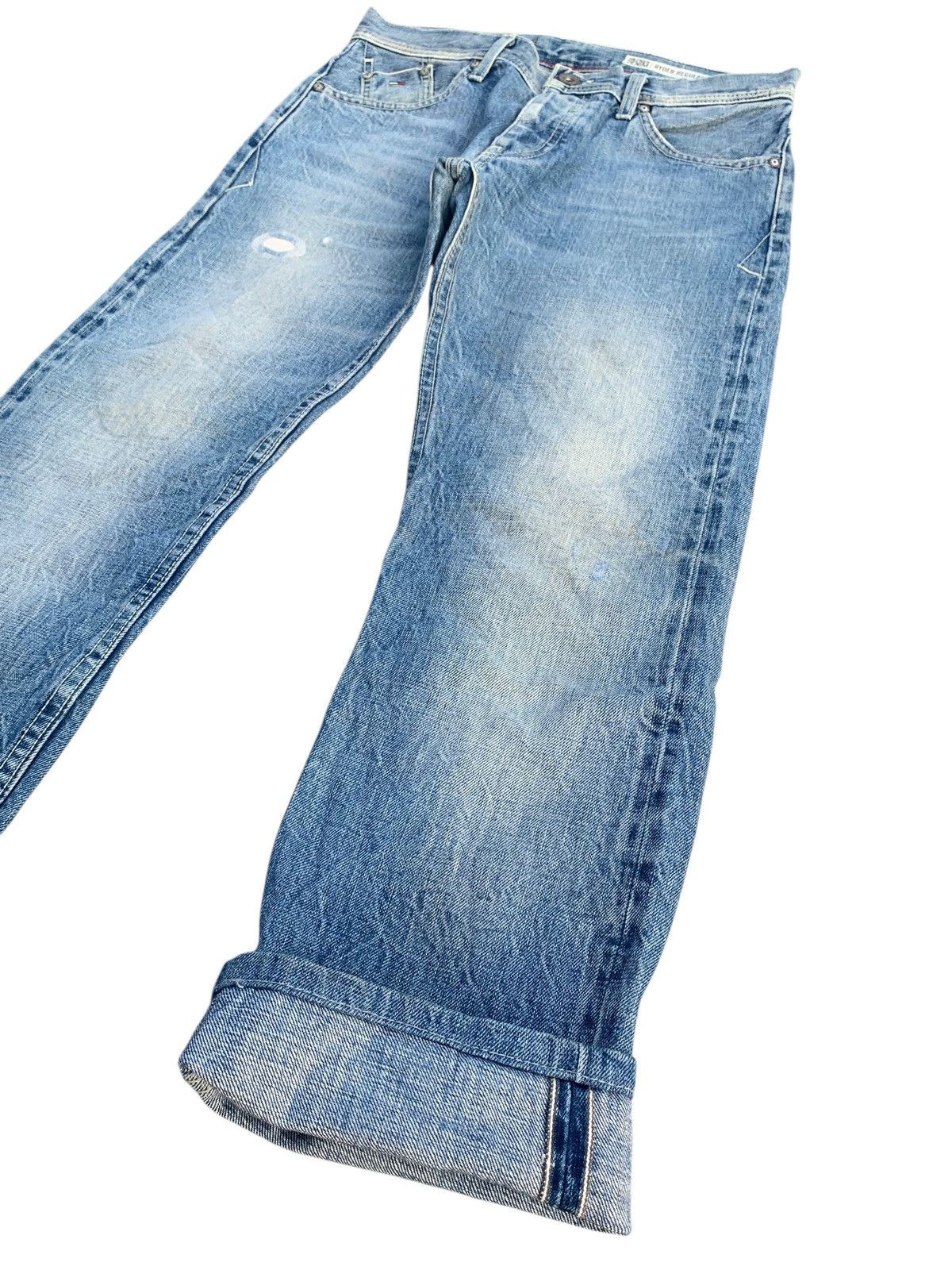 Kapital TOMMY HILFIGER SELVEDGE RUSTY DISTRESSED DENIM Size US 30 / EU 46 - 5 Thumbnail