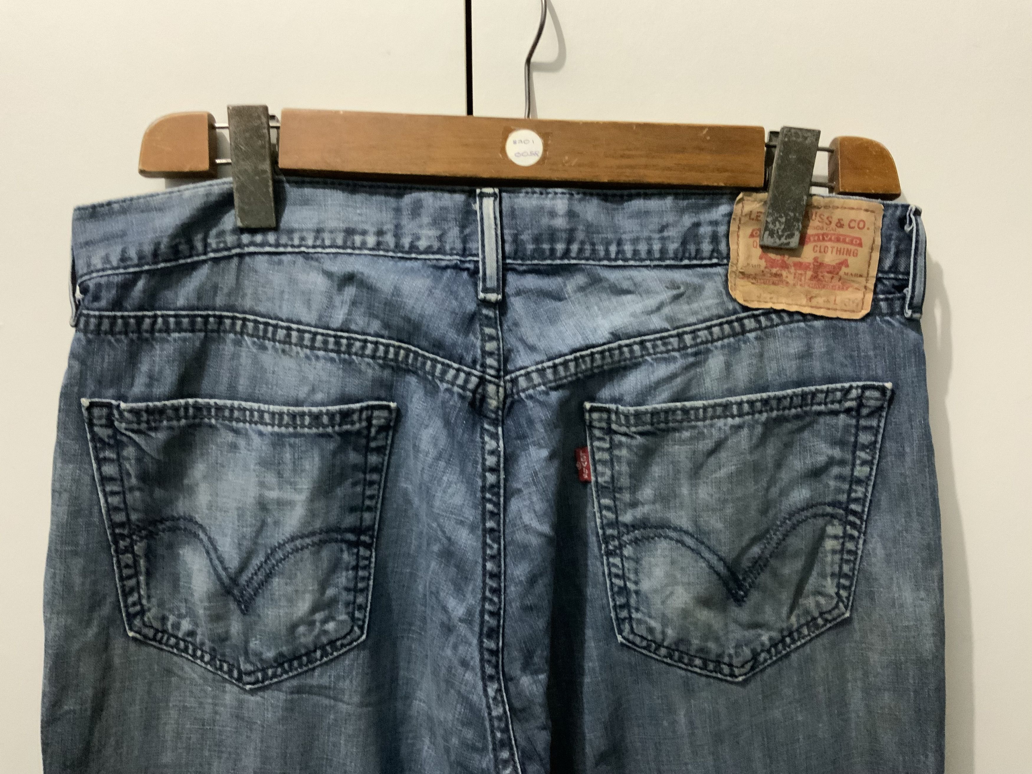Levi's Levi’s Relaxed 559 Straight Painted Avant Garde Jeans Size US 34 / EU 50 - 10 Thumbnail