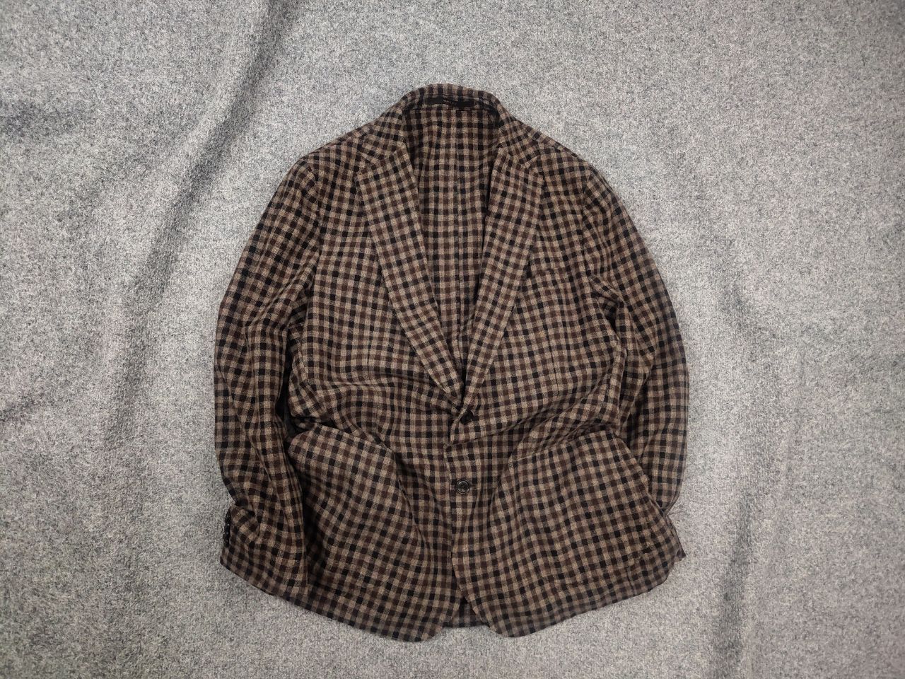Windsor Smith Windsor Italy Design wool cashmere Brown Blazer jacket Size US L / EU 52-54 / 3 - 1 Thumbnail