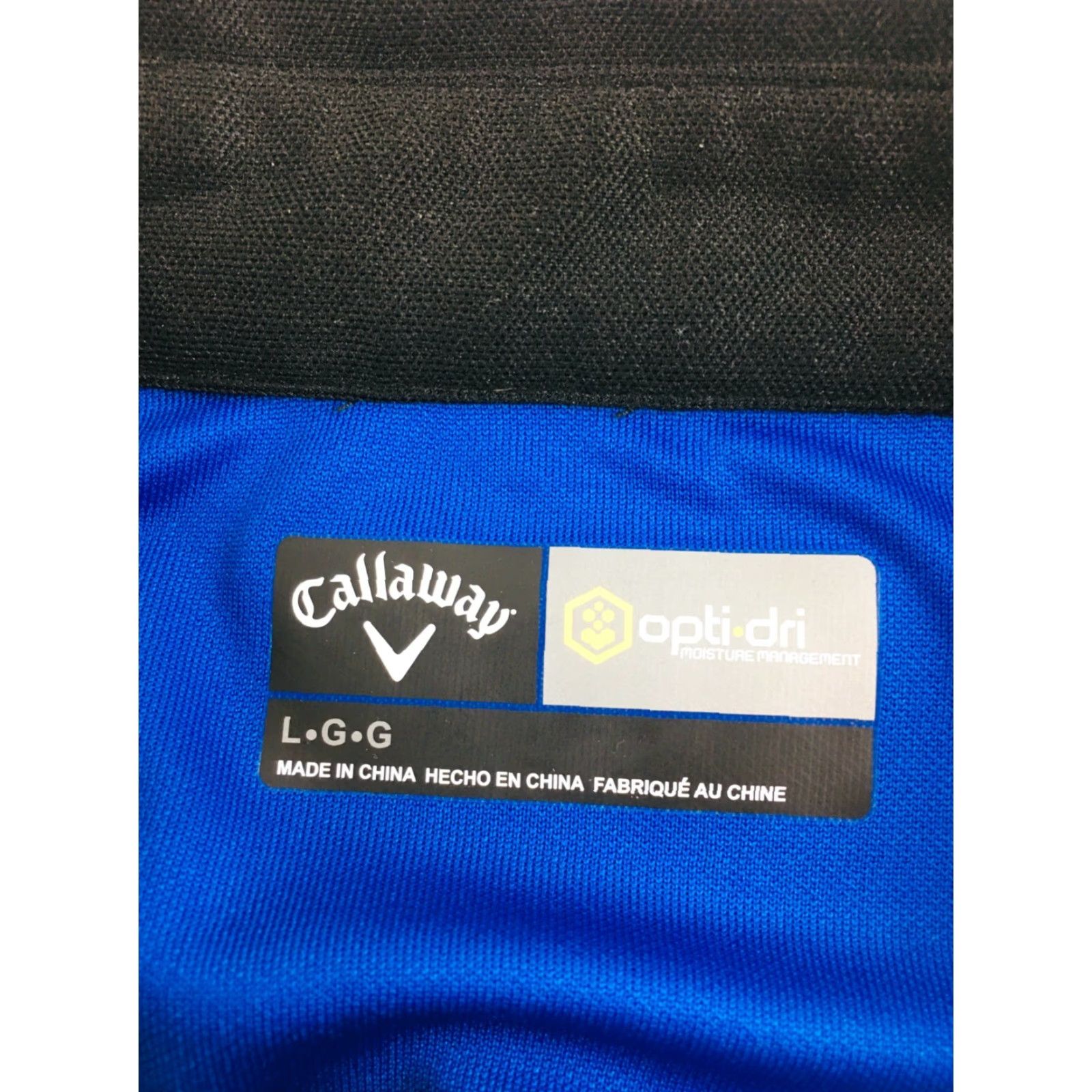 Callaway Callaway Polo Shirt Men's L Multicolor ¼ Button Short Sleeve Geometric Logo Shirt Size US L / EU 52-54 / 3 - 5 Thumbnail