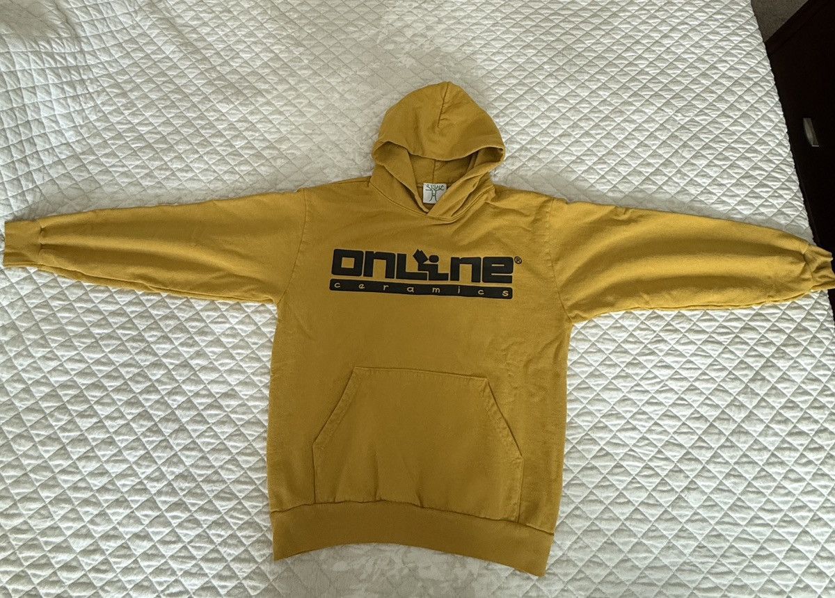 Online Ceramics Online Ceramics Reading Logo Yellow Hoodie Size US M / EU 48-50 / 2 - 1 Thumbnail