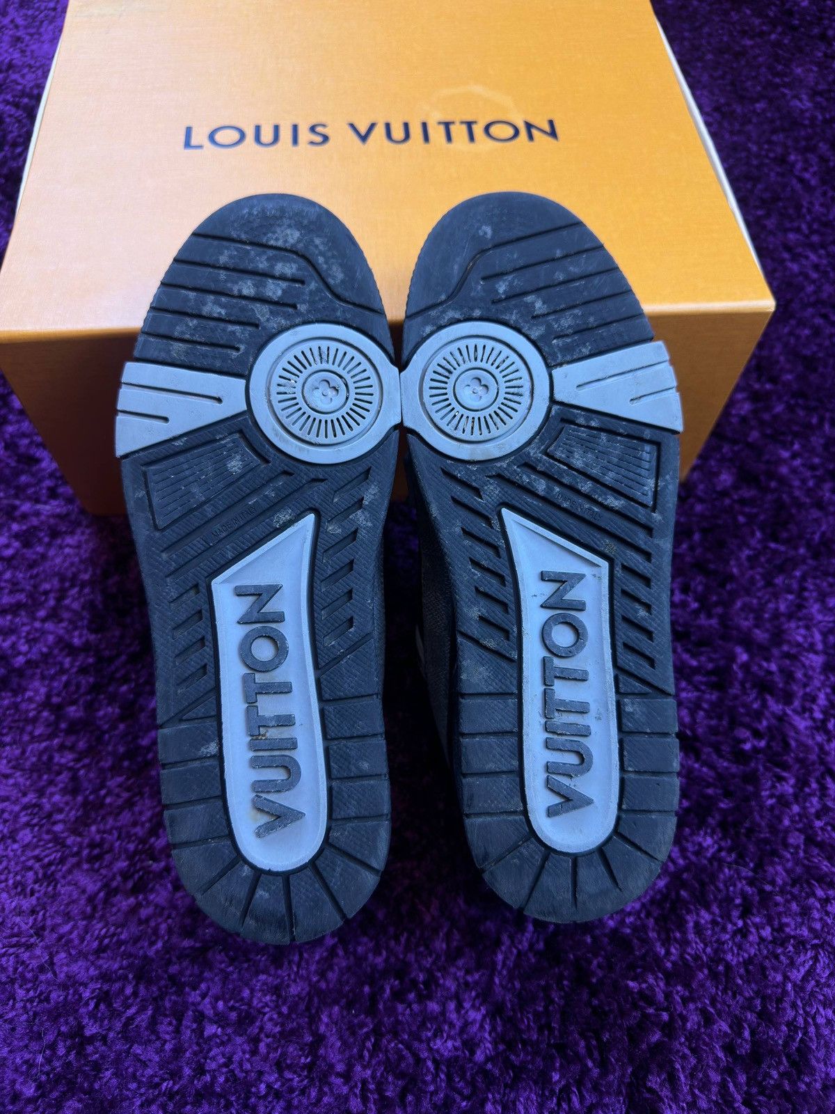 Louis Vuitton Louis Vuitton Trainer Black/Grey Size US 6.5 / EU 39-40 - 4 Thumbnail