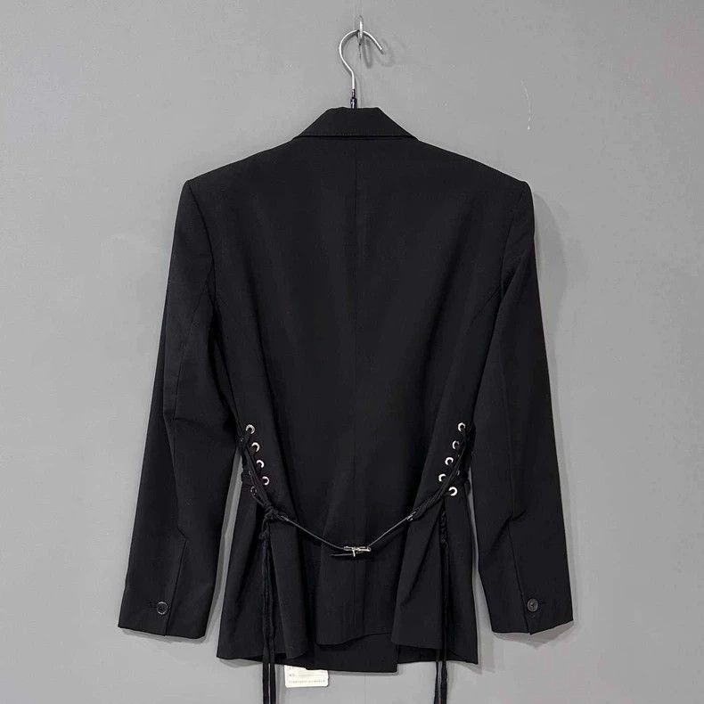 Louis Vuitton Black Louis Vuitton Double Breast Blazer -2505 Size S / US 4 / IT 40 - 4 Thumbnail