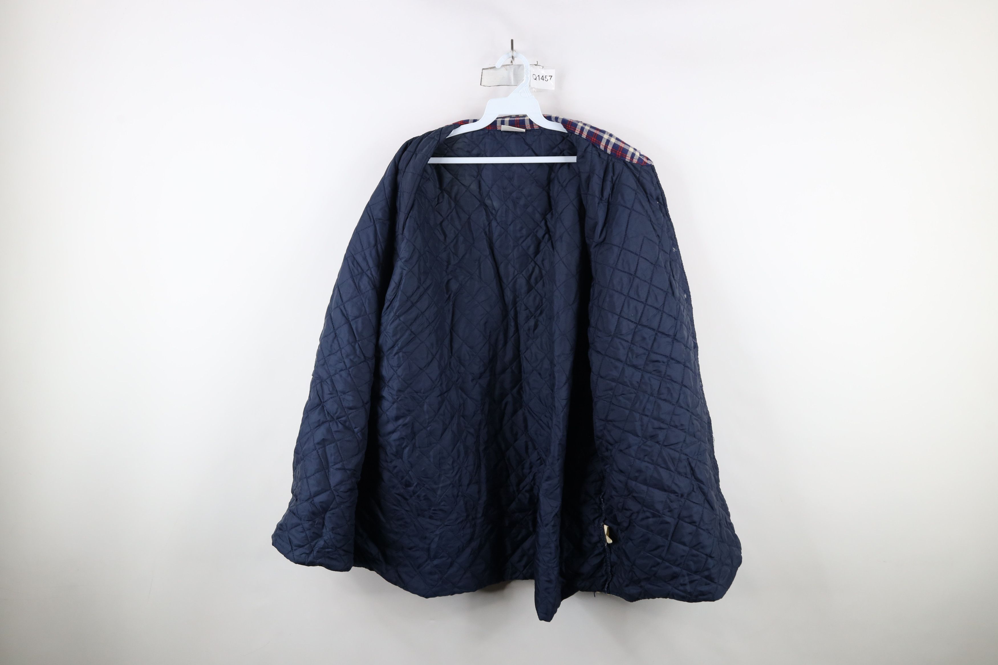Vintage Vintage 90s Streetwear Flannel Button Shirt Jacket Shacket Size US XXL / EU 58 / 5 - 9 Thumbnail