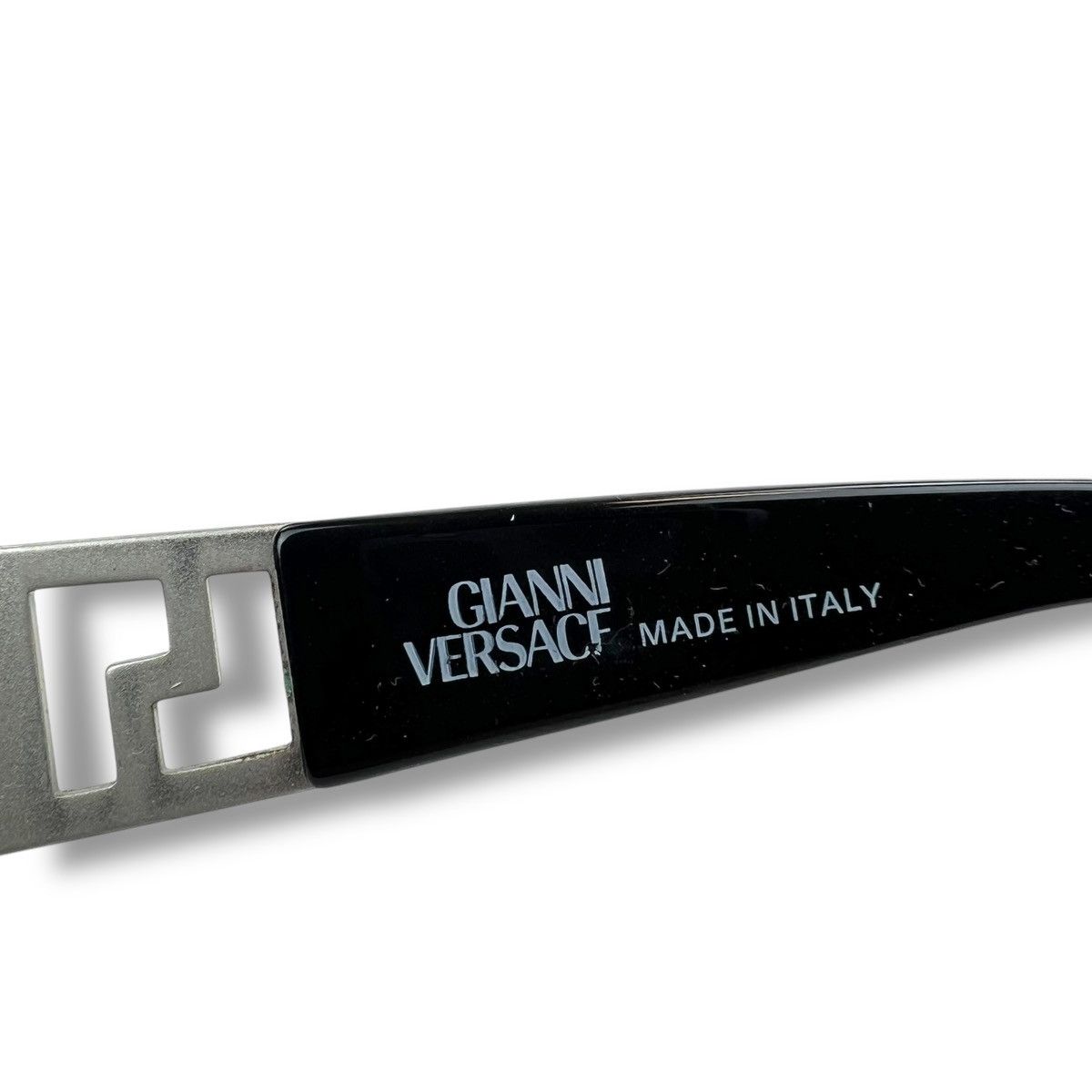 Versace Versace MOD S37 COL 26M Silver Sunglasses Size ONE SIZE - 4 Thumbnail