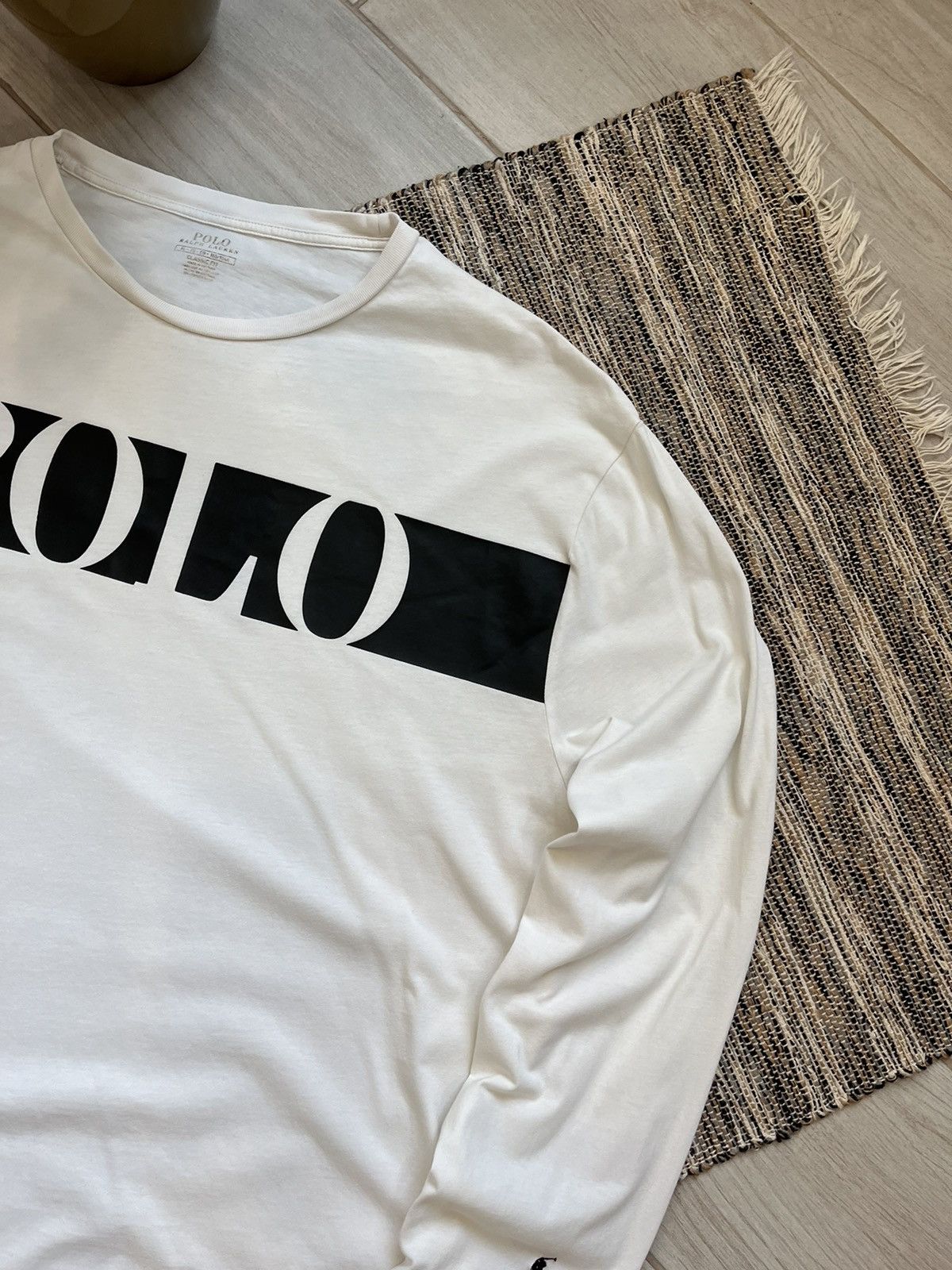 Polo Ralph Lauren × Vintage Polo Ralph Lauren longsleeve tshirt minimalistic logo Size US XL / EU 56 / 4 - 6 Thumbnail