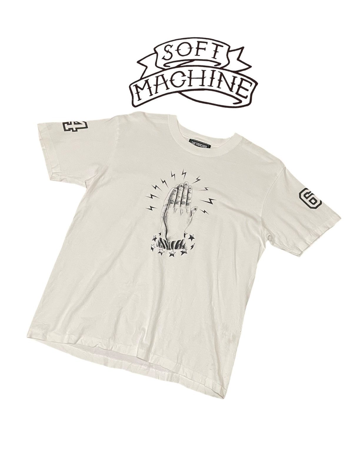Japanese Brand Softmachine Pain & Sinners Tee Size US L / EU 52-54 / 3 - 3 Thumbnail