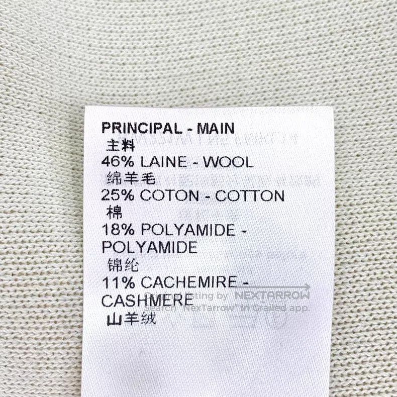 Louis Vuitton Louis Vuitton 22 Yellow Sheep Wool Crew Neck Long Sleeve S Size US XXS / EU 40 - 9 Thumbnail