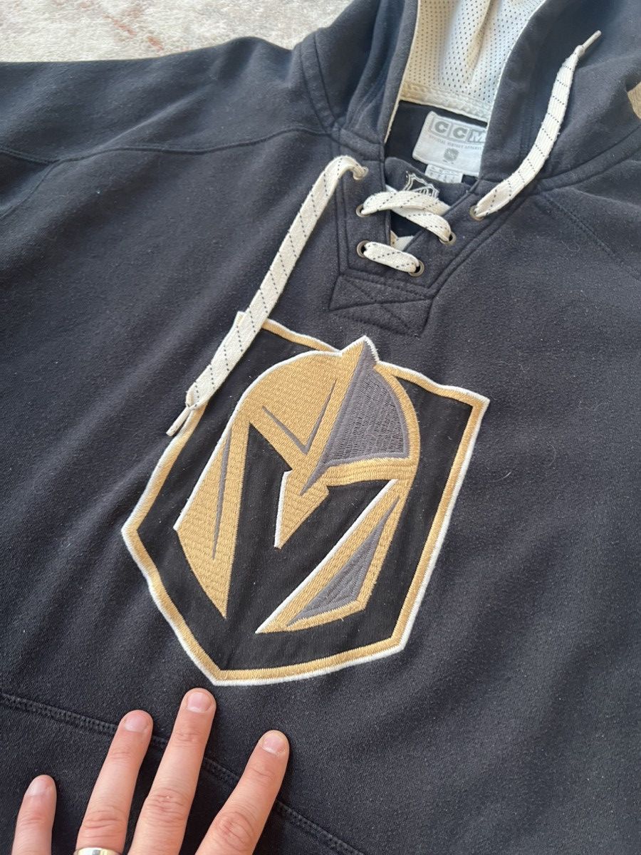 Ccm CCM Vegas Golden Knights NHL Hoodie Size US XL / EU 56 / 4 - 2 Thumbnail