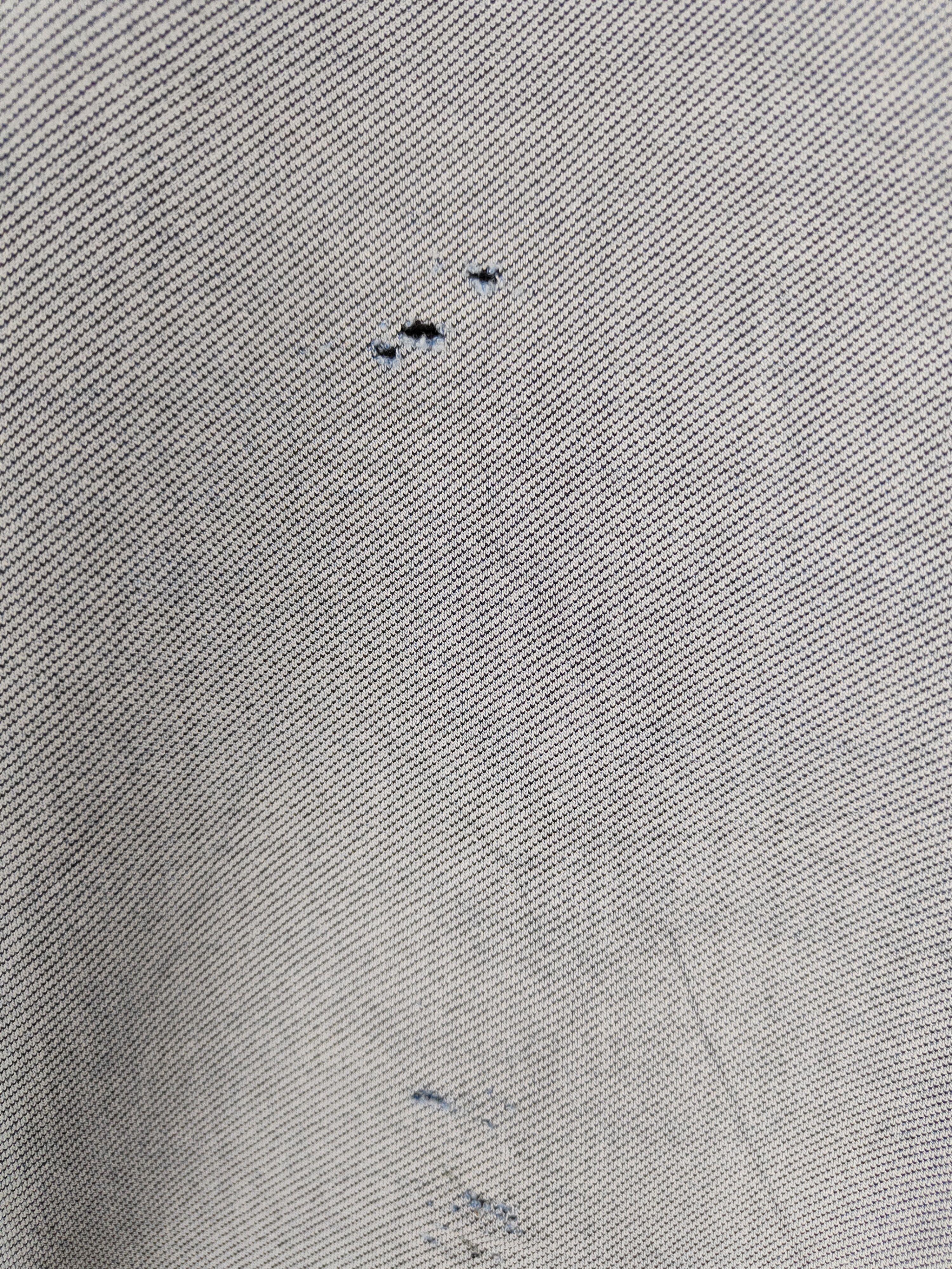 Japanese Brand Comme le vent Homme Blue Distressed Ripped Soft Jeans #S1637 Size US 35 - 6 Thumbnail