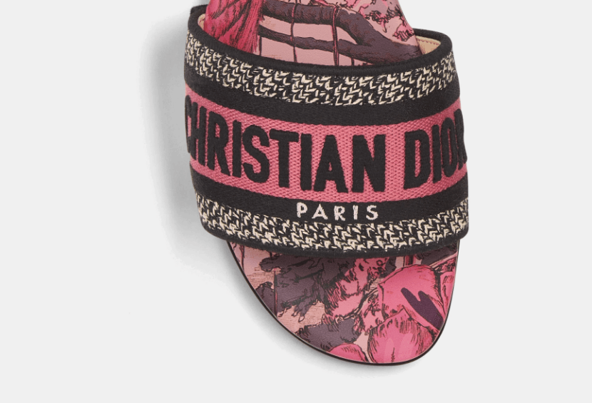 Dior o1w1db10625 KCQ209 Dway Slides in Multicolor Size US 12 / IT 42 - 4 Thumbnail