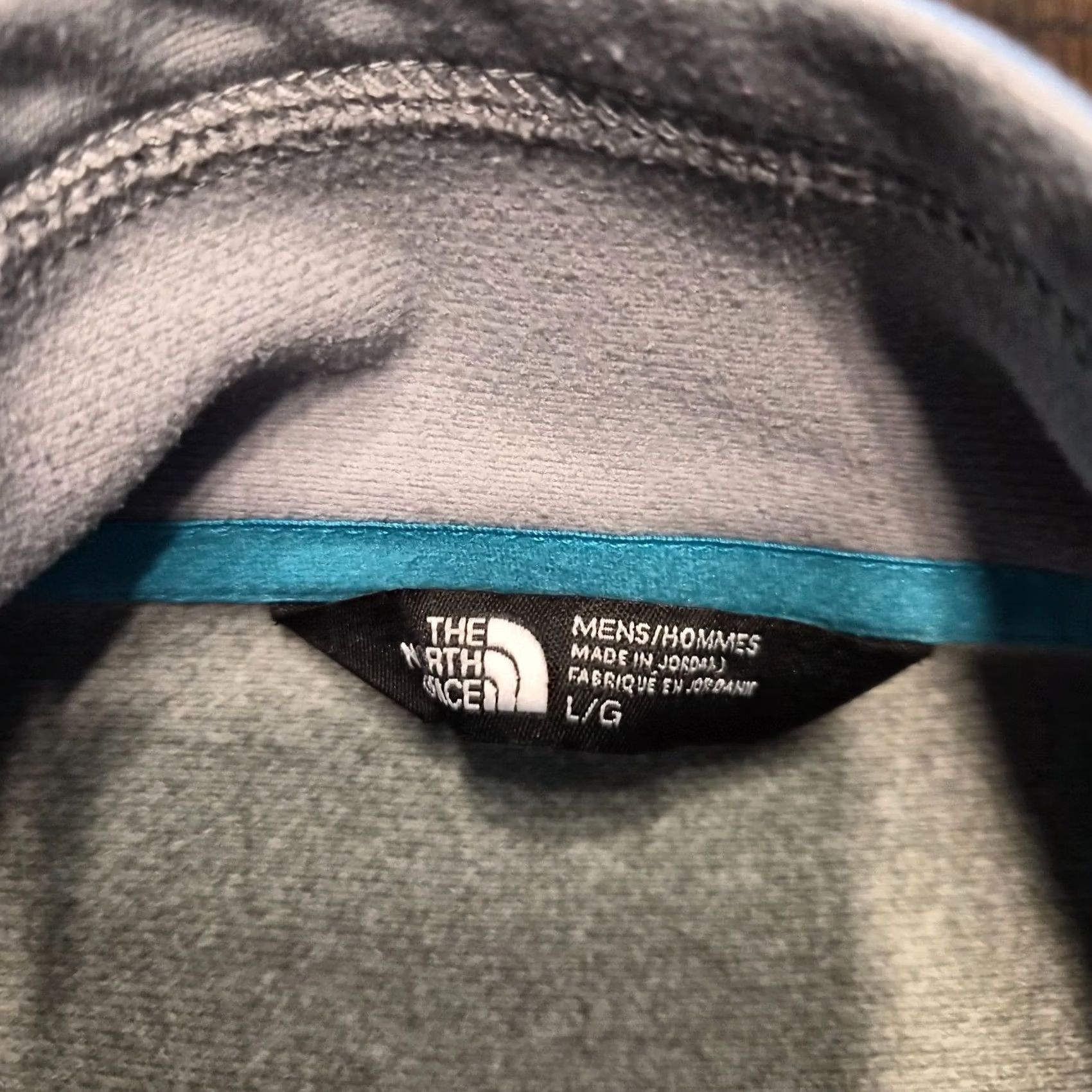 The North Face The North Face Jacket Mens L Gray Men Zip Pullover Size Blue Gorpcore G196 Size US L / EU 52-54 / 3 - 3 Thumbnail