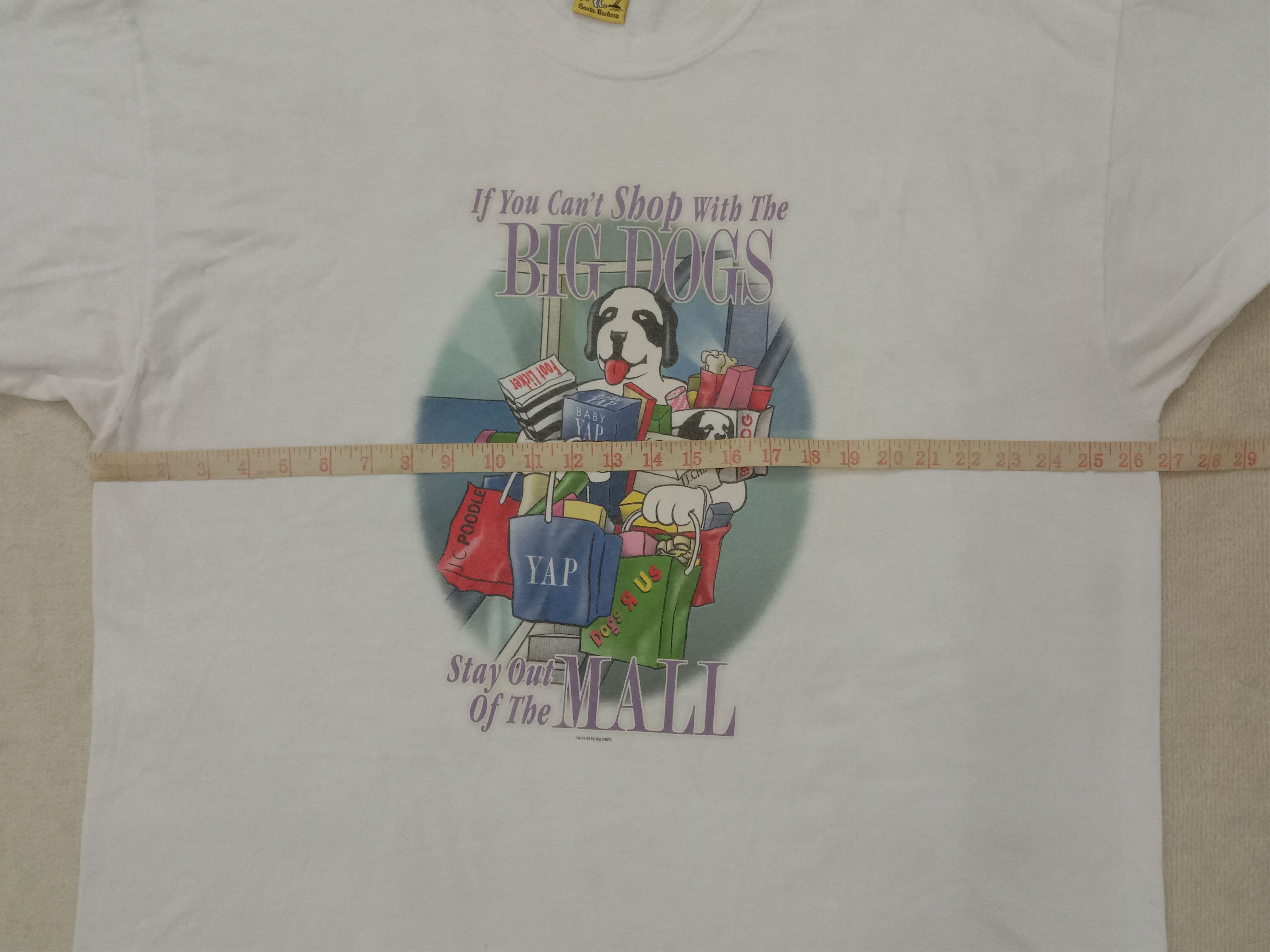Big Dogs Vintage 90s Big Dogs Tshirt Size US XXL / EU 58 / 5 - 11 Thumbnail
