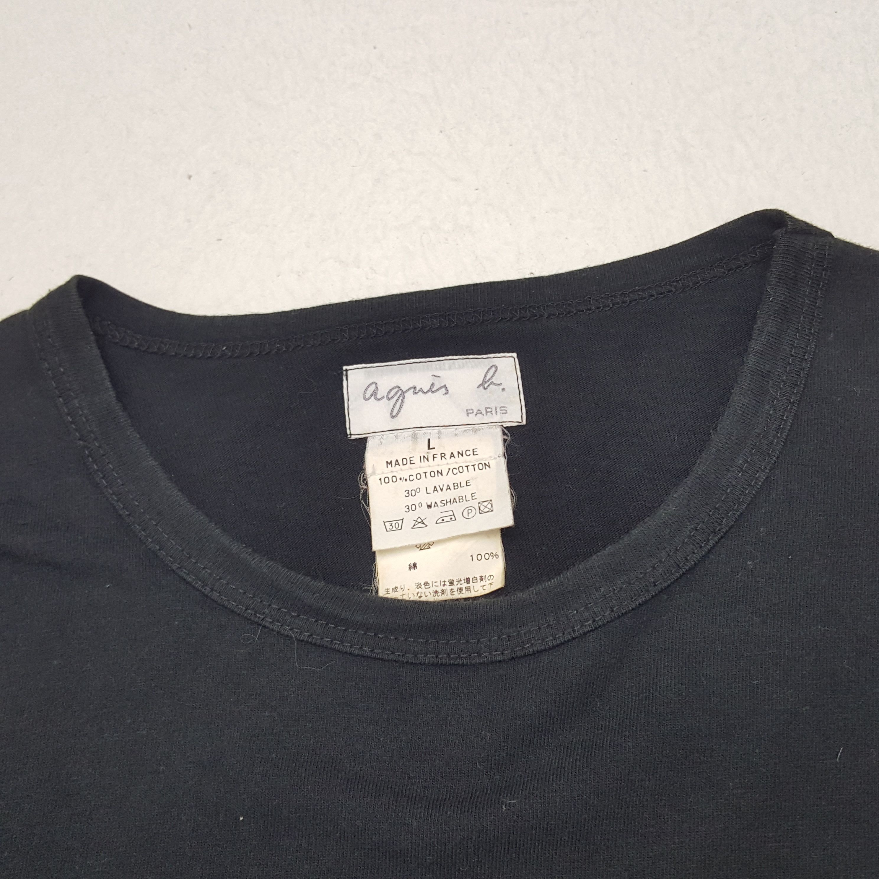 Vintage × agnes b. Vintage Agnes B. France Designer Tshirt Size US M / EU 48-50 / 2 - 4 Thumbnail