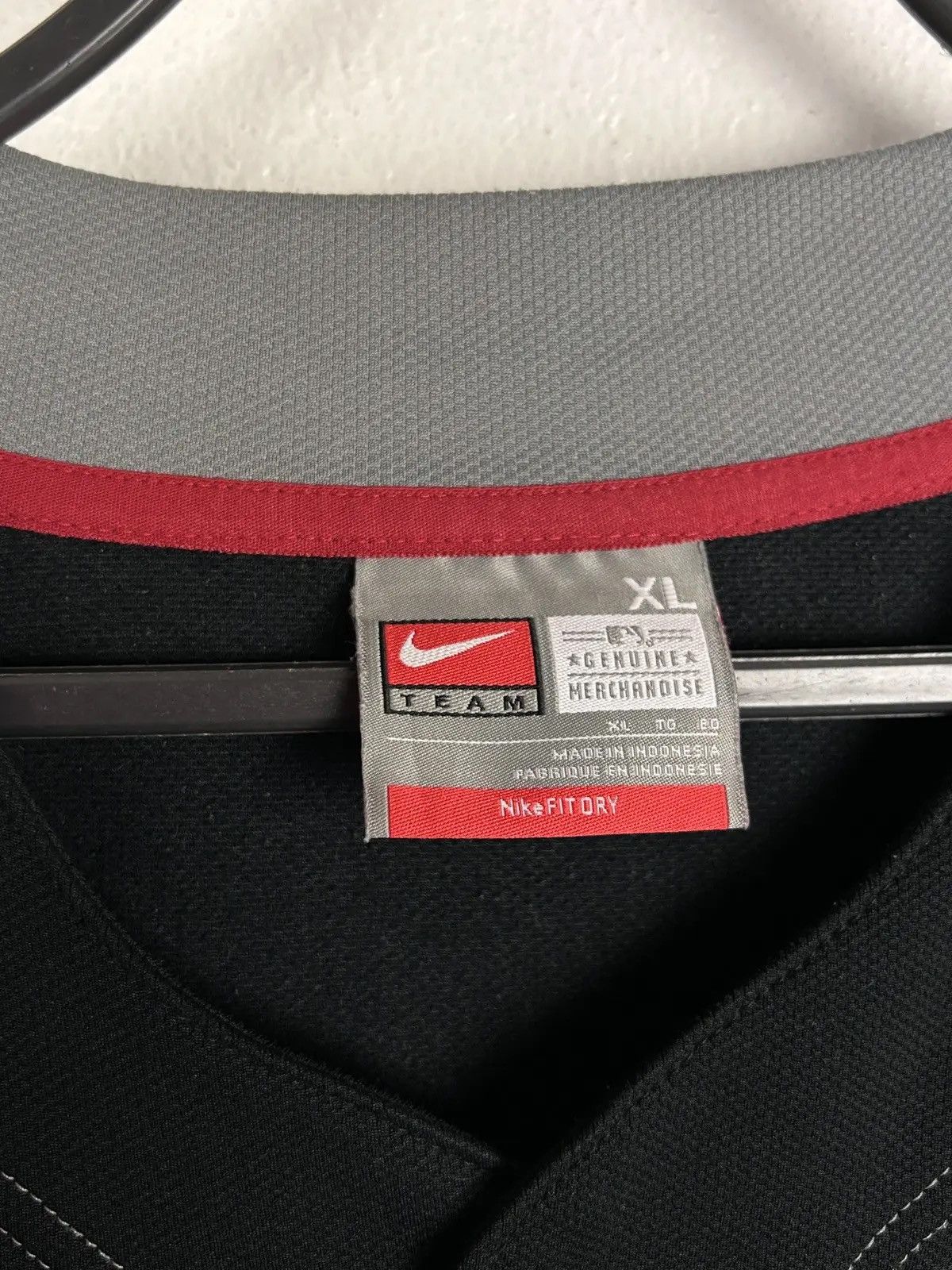 MLB 00s Vintage Nike Team Atlanta Braves MLB 09 Baseball Jersey Size US XL / EU 56 / 4 - 10 Thumbnail