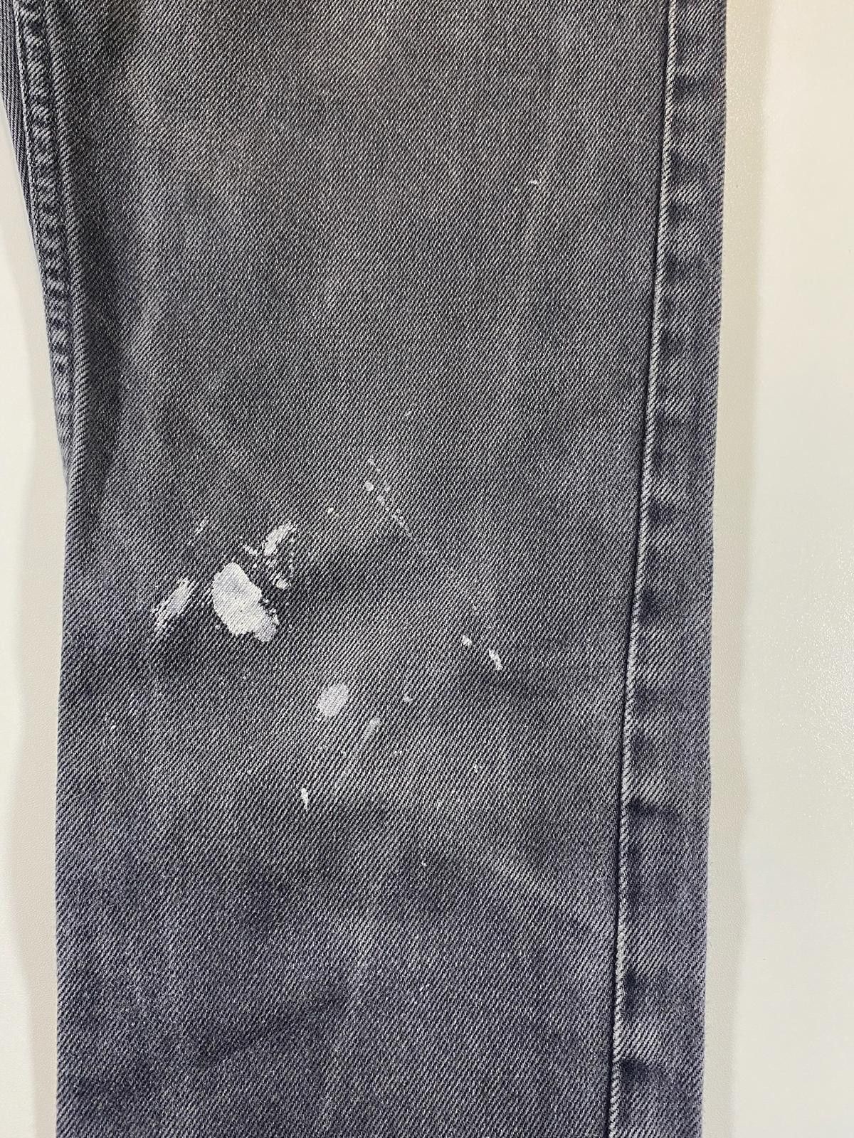 Other Kenzo H&M Black Denim Jeans with Distressed Details Size 29" - 3 Thumbnail