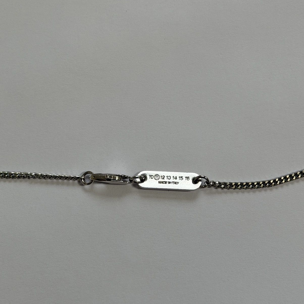 Maison Margiela S/S 10 ‘Silver Foil Key’ Chain Necklace Size ONE SIZE - 11 Thumbnail