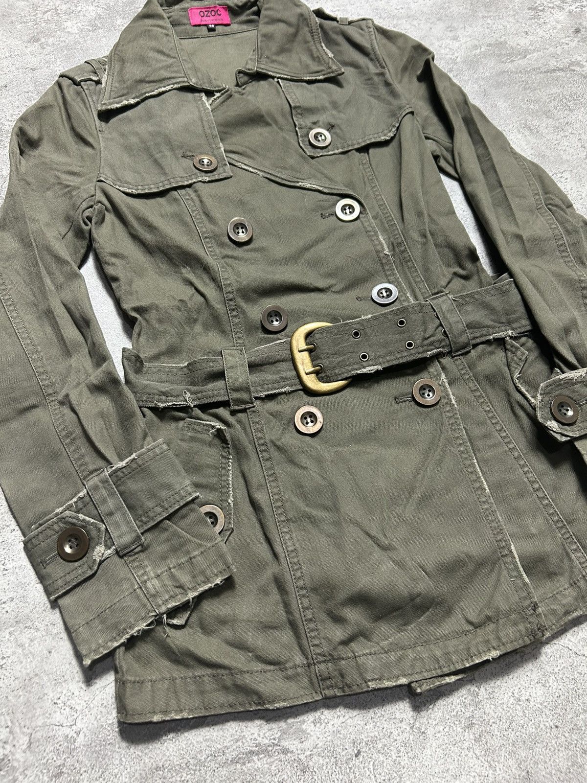Japanese Brand Vintage Ozoc Military Jacket Size S / US 4 / IT 40 - 2 Thumbnail