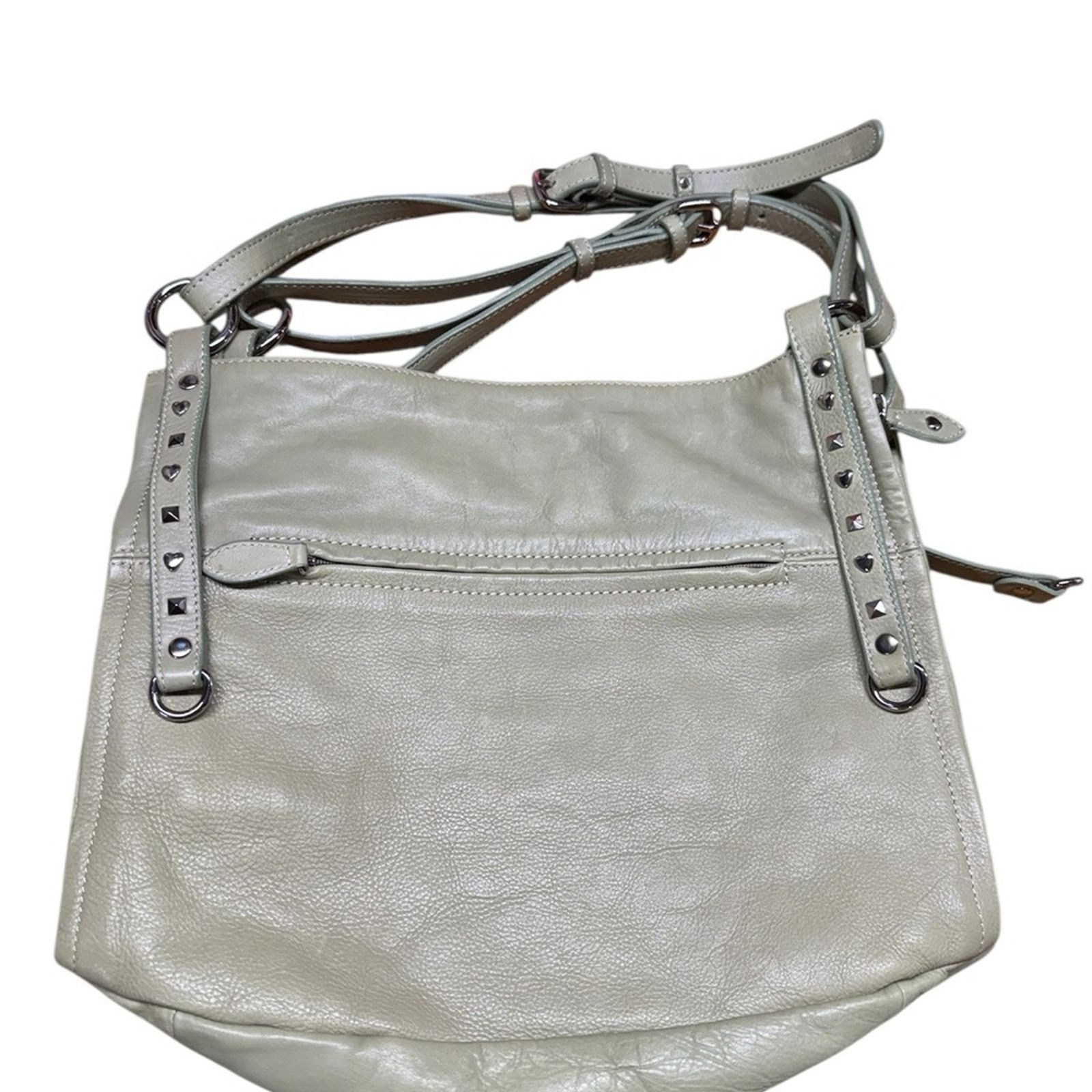 NBDN Nobrandedon Gorgeous Barr + Barr leather sage handbag Size ONE SIZE - 1 Thumbnail