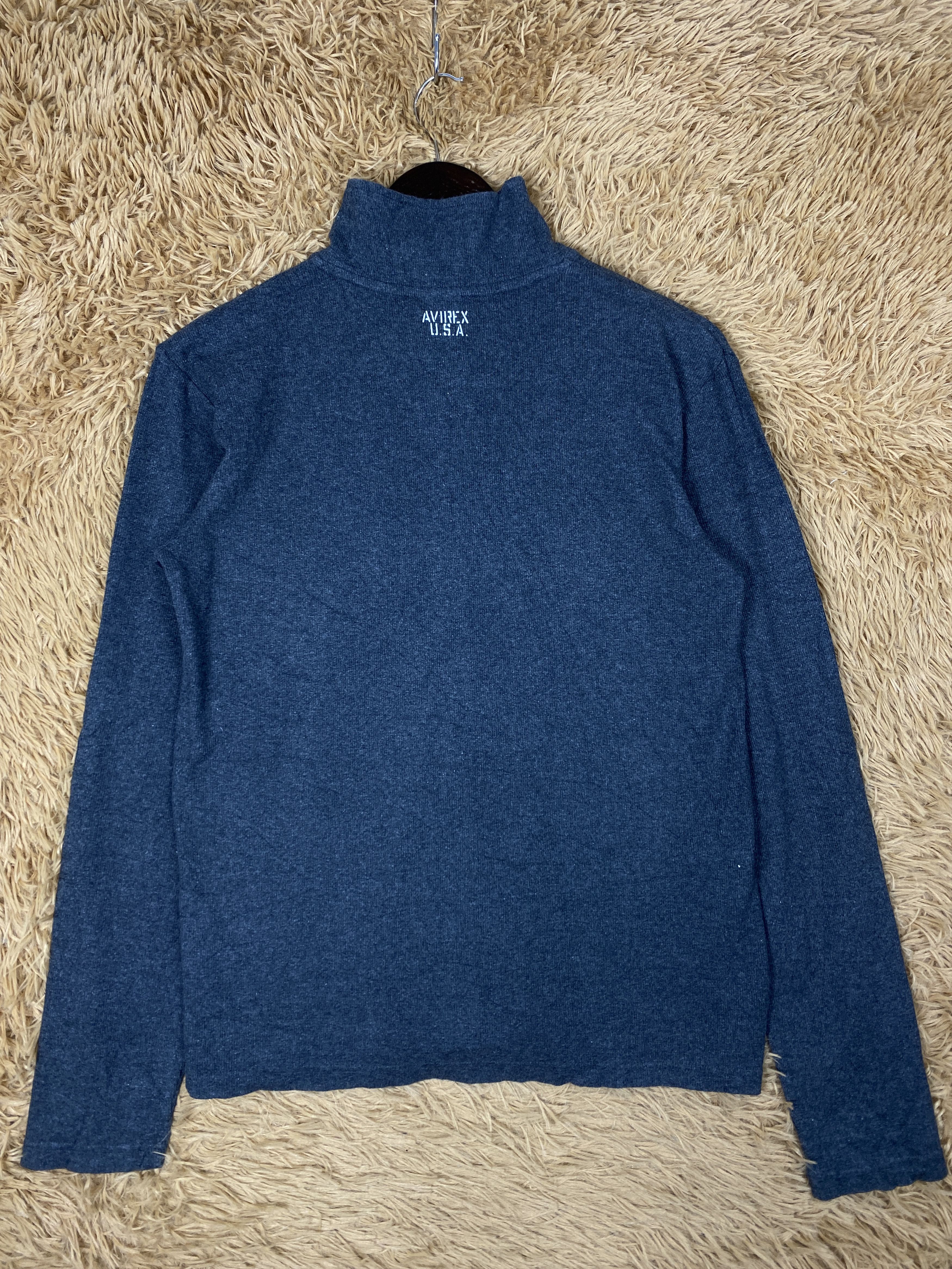 Avirex Vintage Avirex Zip Up Sweatshirts PJ0383 Size US M / EU 48-50 / 2 - 7 Thumbnail