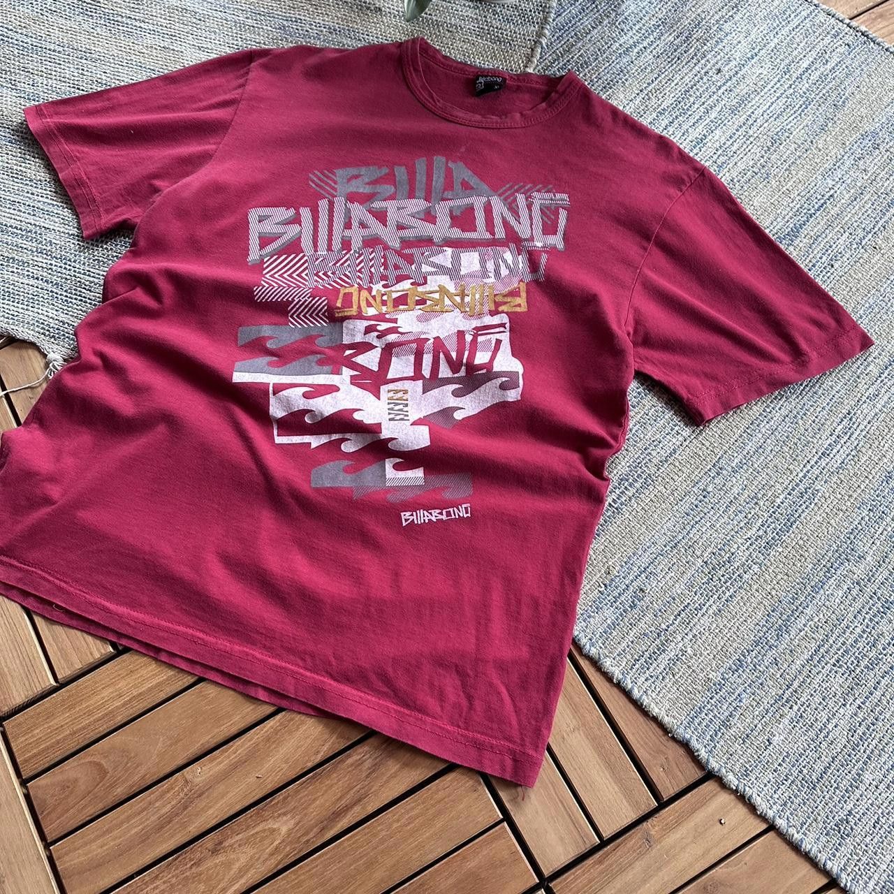 Billabong Vintage Y2K Billabong Surfwear Big Logo Tee T-shirt Size US XL / EU 56 / 4 - 2 Thumbnail