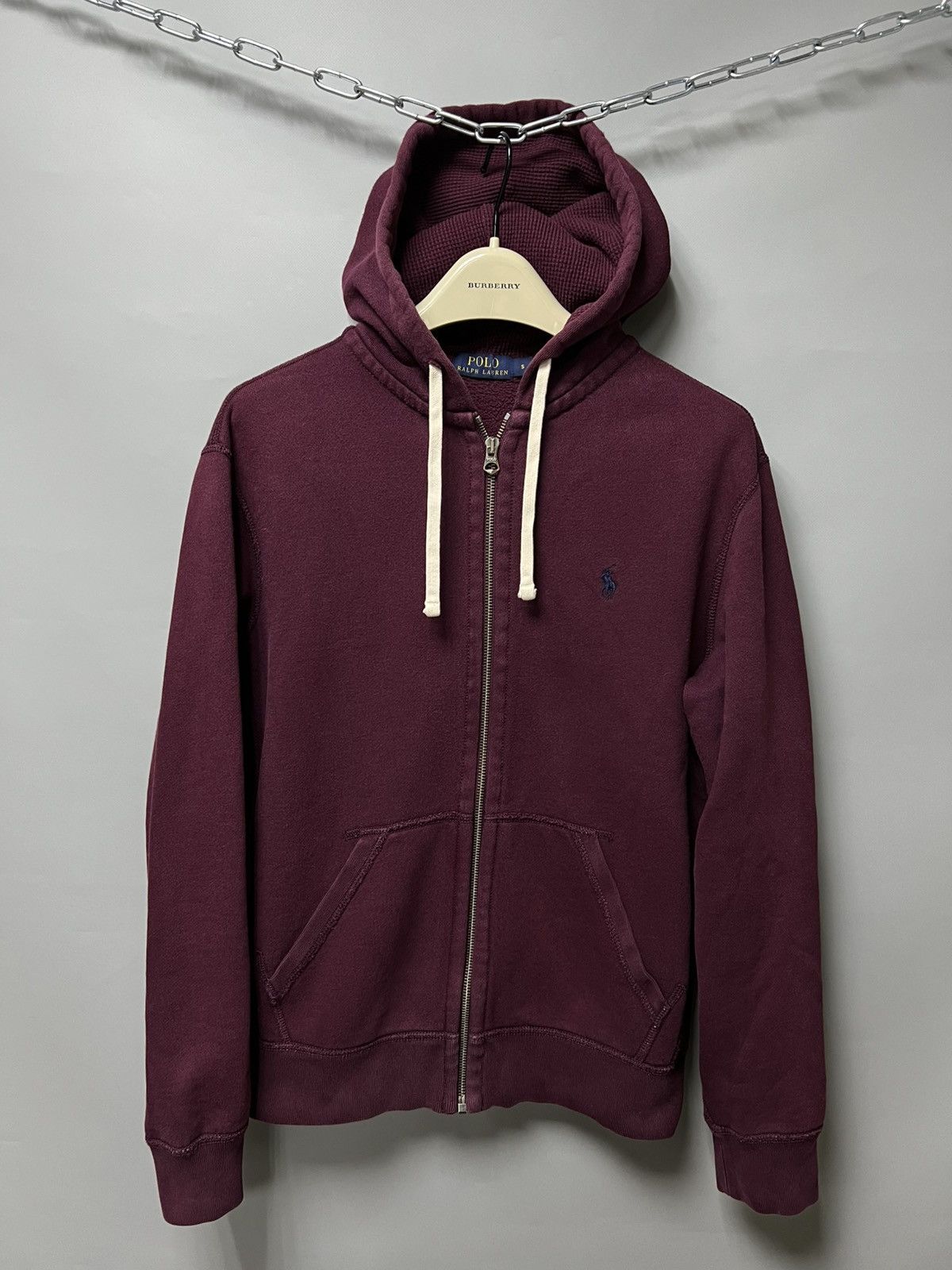 Polo Ralph Lauren Zip Up Hoodie y2k