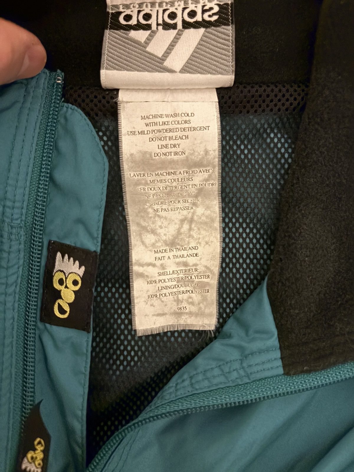 Adidas Adidas Equipment Mens Jacket Windbreaker M Kobe Vintage 90s Size US M / EU 48-50 / 2 - 9 Thumbnail
