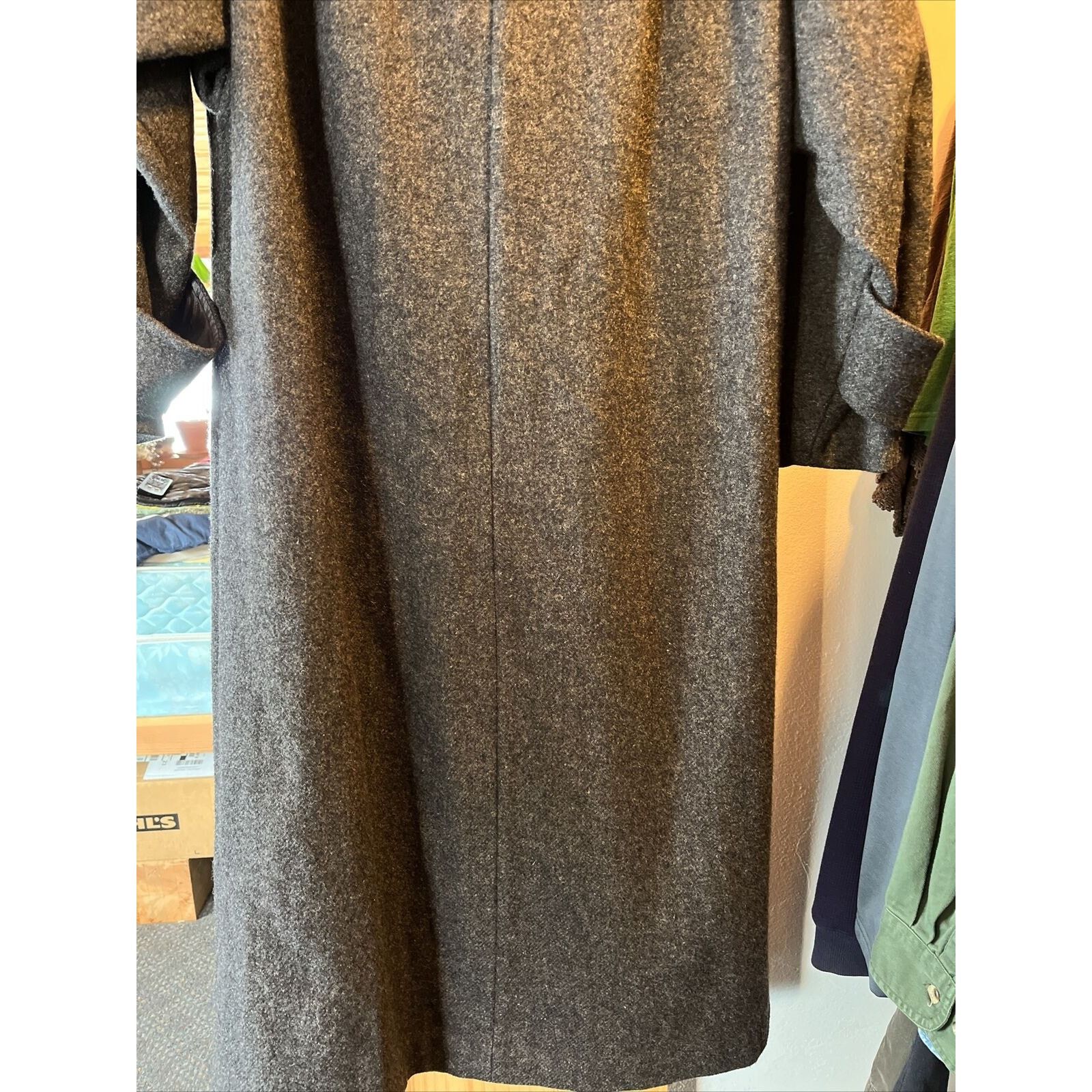 Other Jofeld Vintage Women’s Gray Wool Nylon Button Coat Sz 22x45 Size L / US 10 / IT 46 - 22 Thumbnail