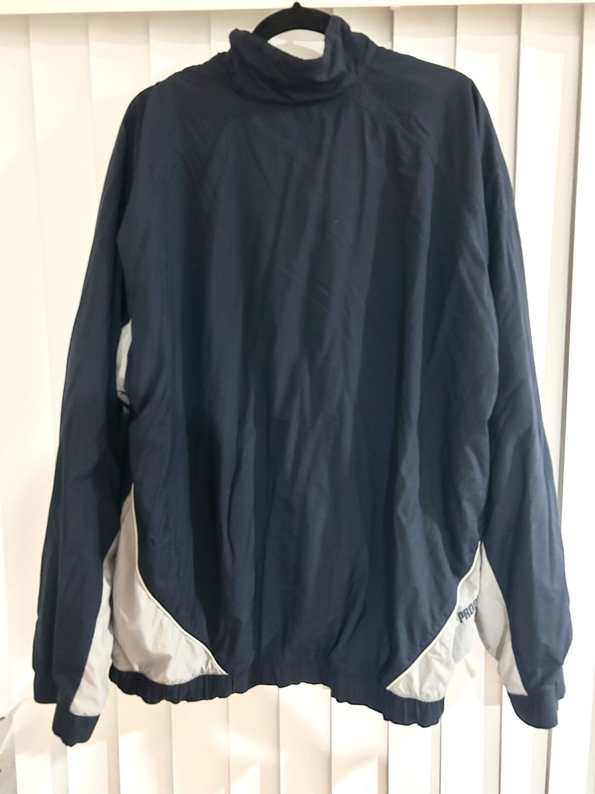 Nike Vintage Nike Windbreaker (Navy) Size US XXL / EU 58 / 5 - 3 Thumbnail