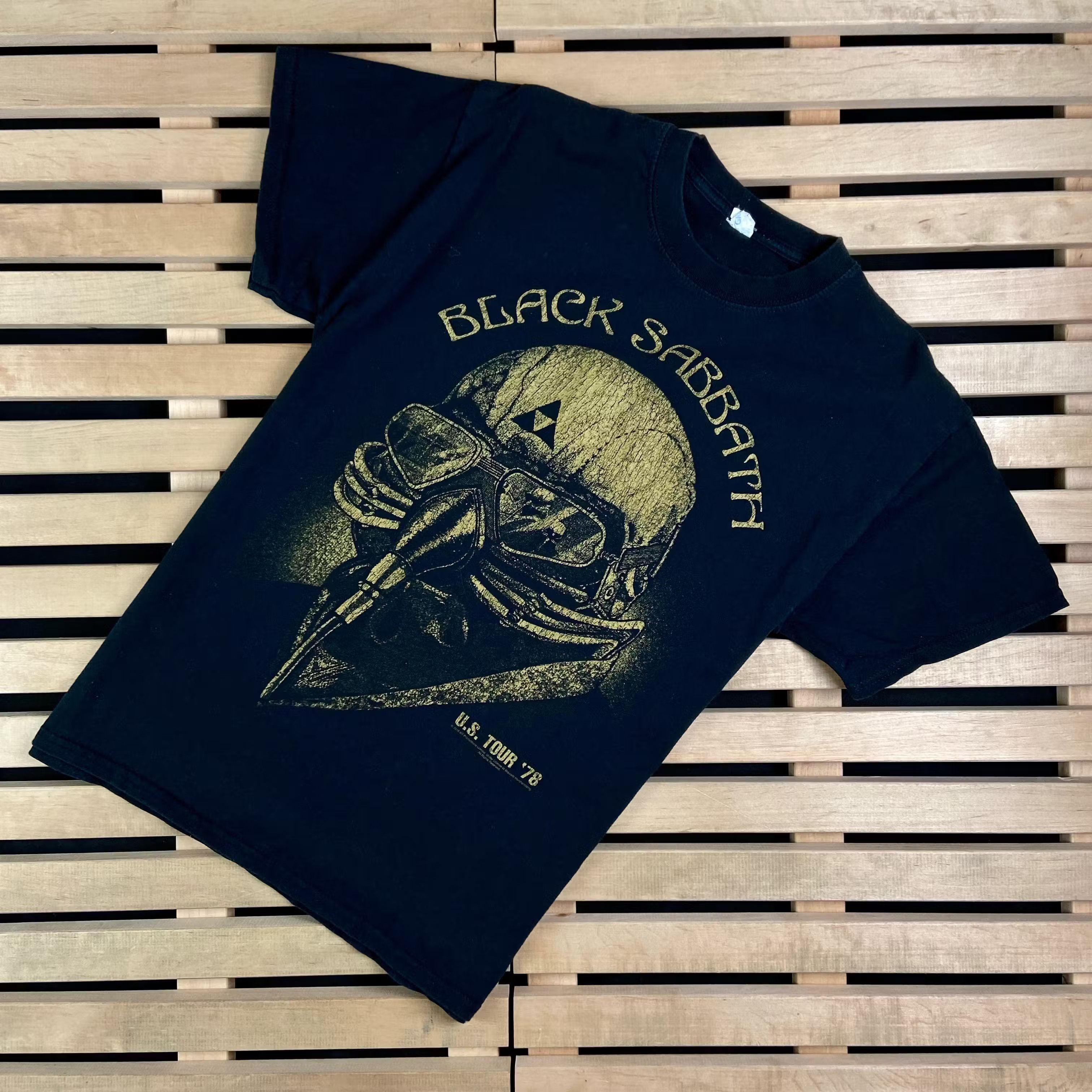 Band Tees × Black Sabbath × Vintage Mens Vintage T Shirt Black Sabbath Tour 78 Size M Size US M / EU 48-50 / 2 - 1 Thumbnail