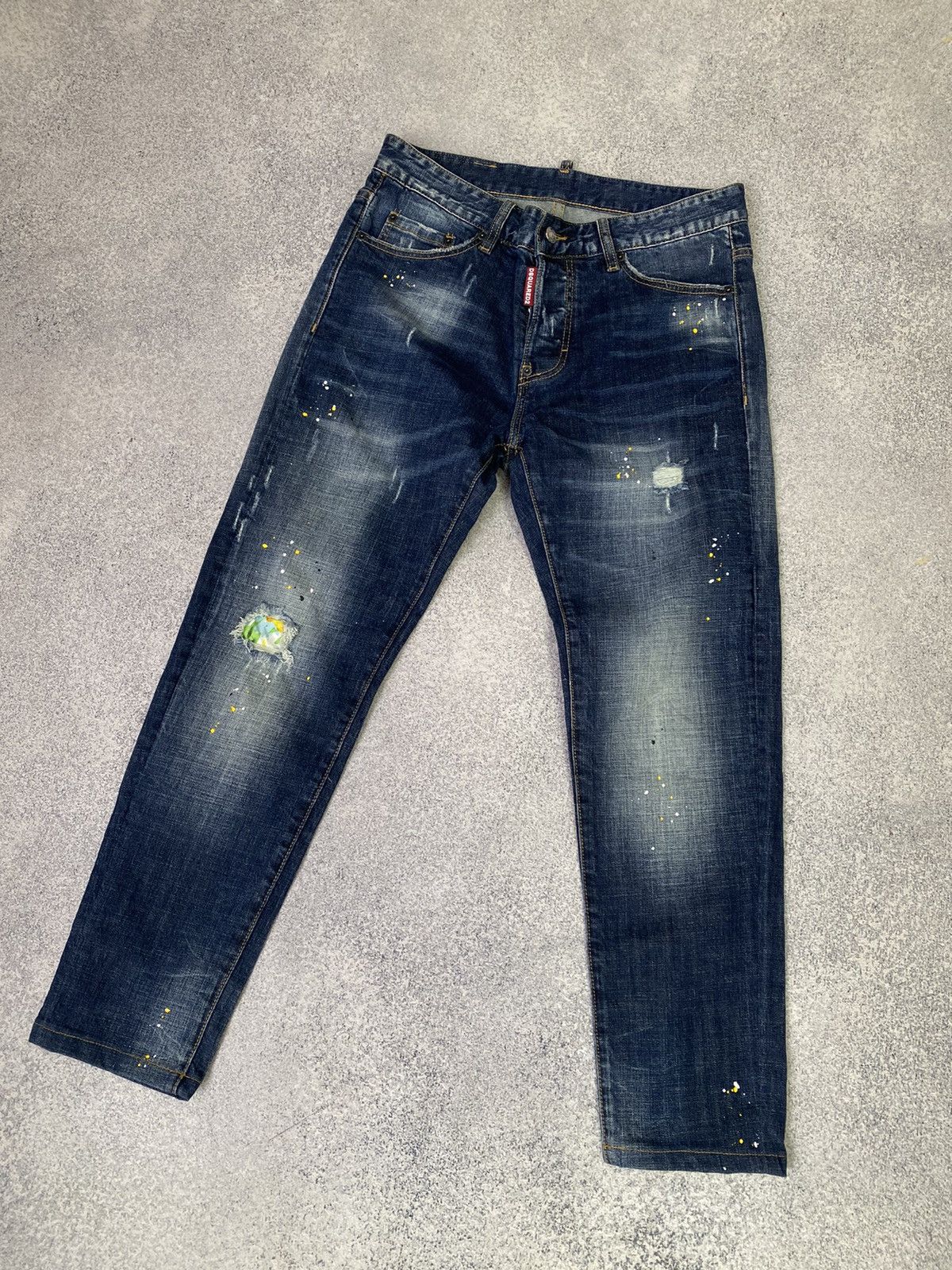 Designer × Dsquared2 × Vintage Vintage Dsquared2 Denim Blue Luxury Jeans Size US 30 / EU 46 - 4 Thumbnail