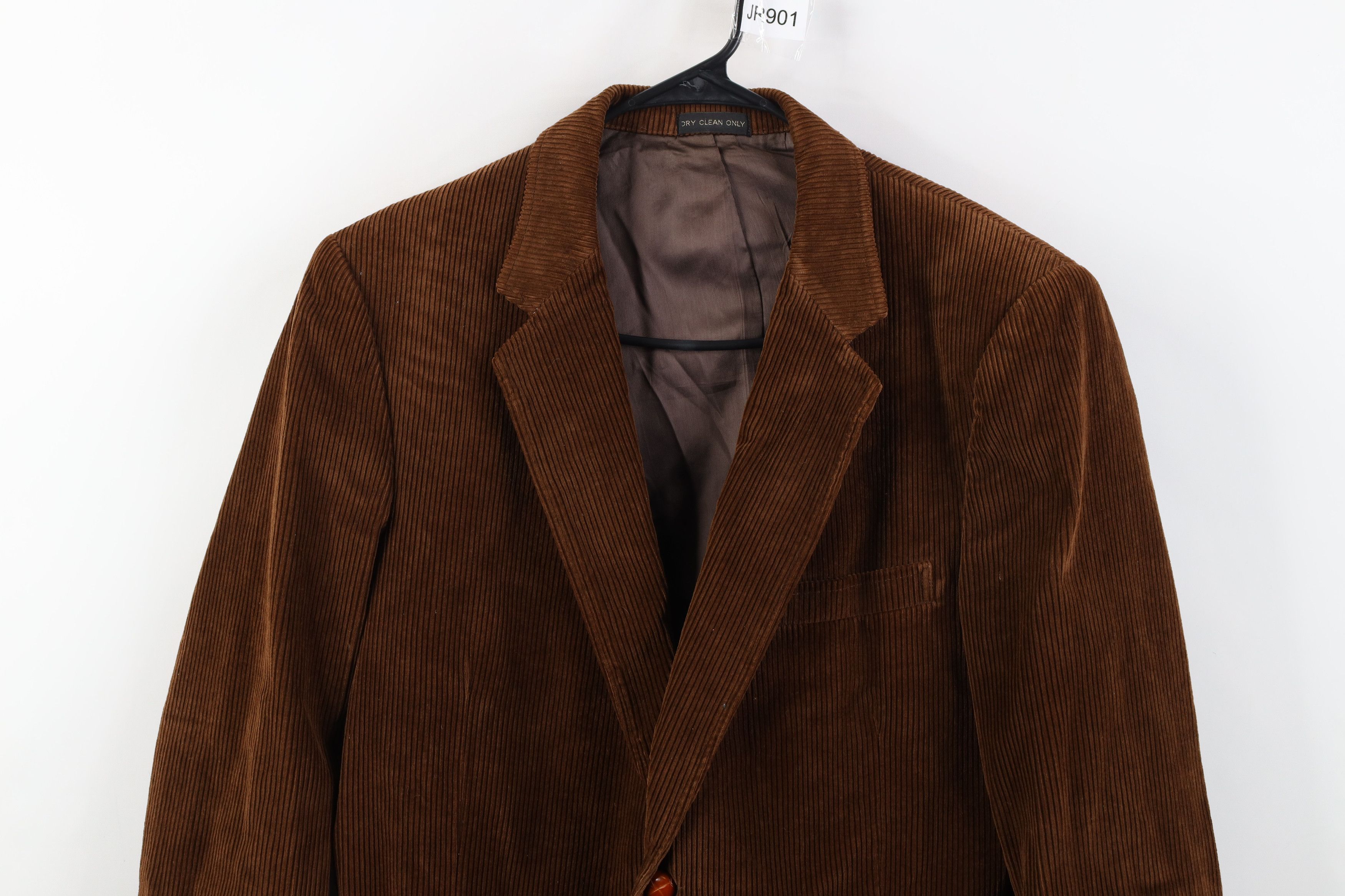 Vintage Vintage 70s Streetwear Suit Coat Blazer Jacket Brown Size US XXL / EU 58 / 5 - 2 Thumbnail