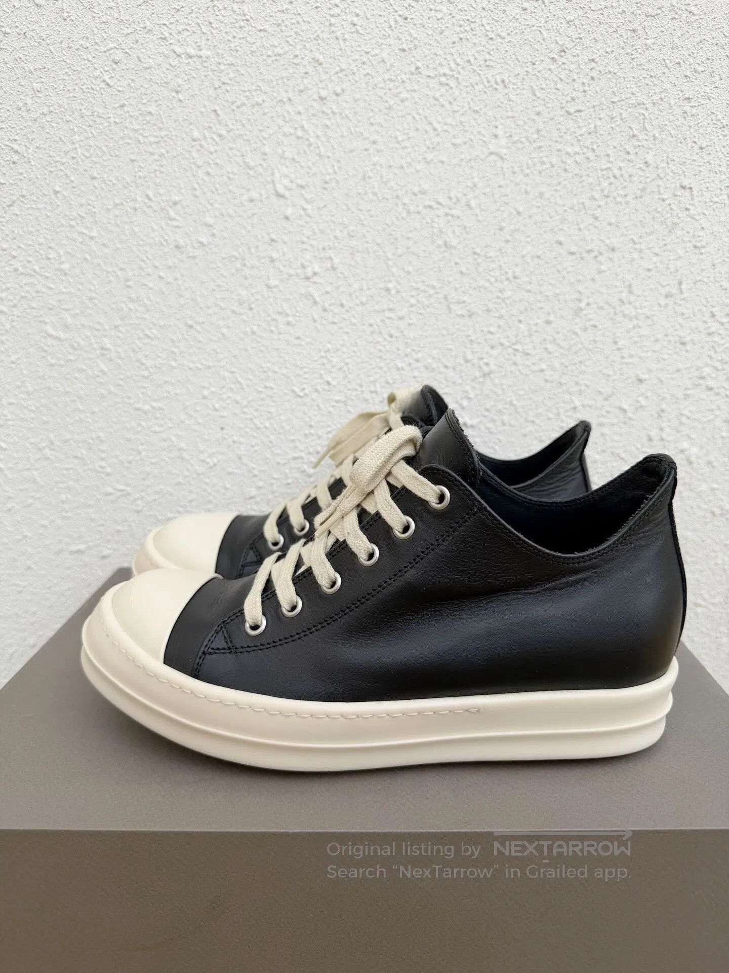 Rick Owens Rick Owens Converse RO Women's Low-Top Leather. Size US 7 / IT 37 - 4 Thumbnail