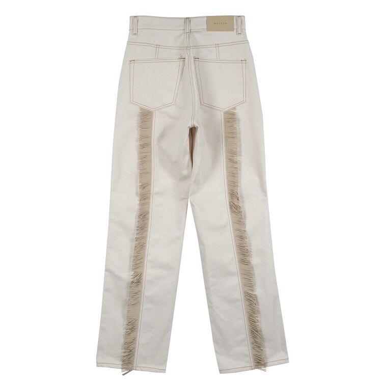 If Six Was Nine × KMRii × Le Grande Bleu (L.G.B.) WESKEN 22SS SIDE STUDDED WITH TASSLE DETAIL JEANS Size US 29 - 2 Thumbnail