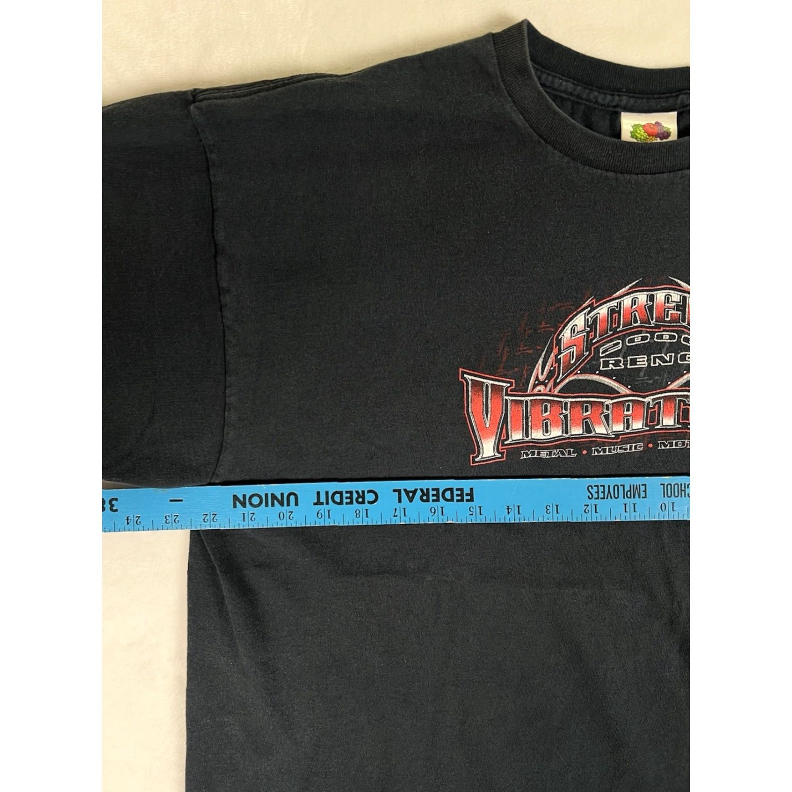Vintage VINTAGE Street Vibrations T-Shirt XL Black Crew Neck Short Sleeve Men Biker Motorcycle 90s Chopper Cotton Unbranded Size US XL / EU 56 / 4 - 4 Thumbnail