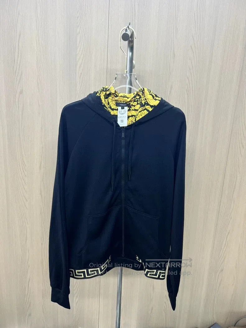 Versace Versace Baroque Hooded Sweatshirt Jacket. Size US L / EU 52-54 / 3 - 1 Thumbnail