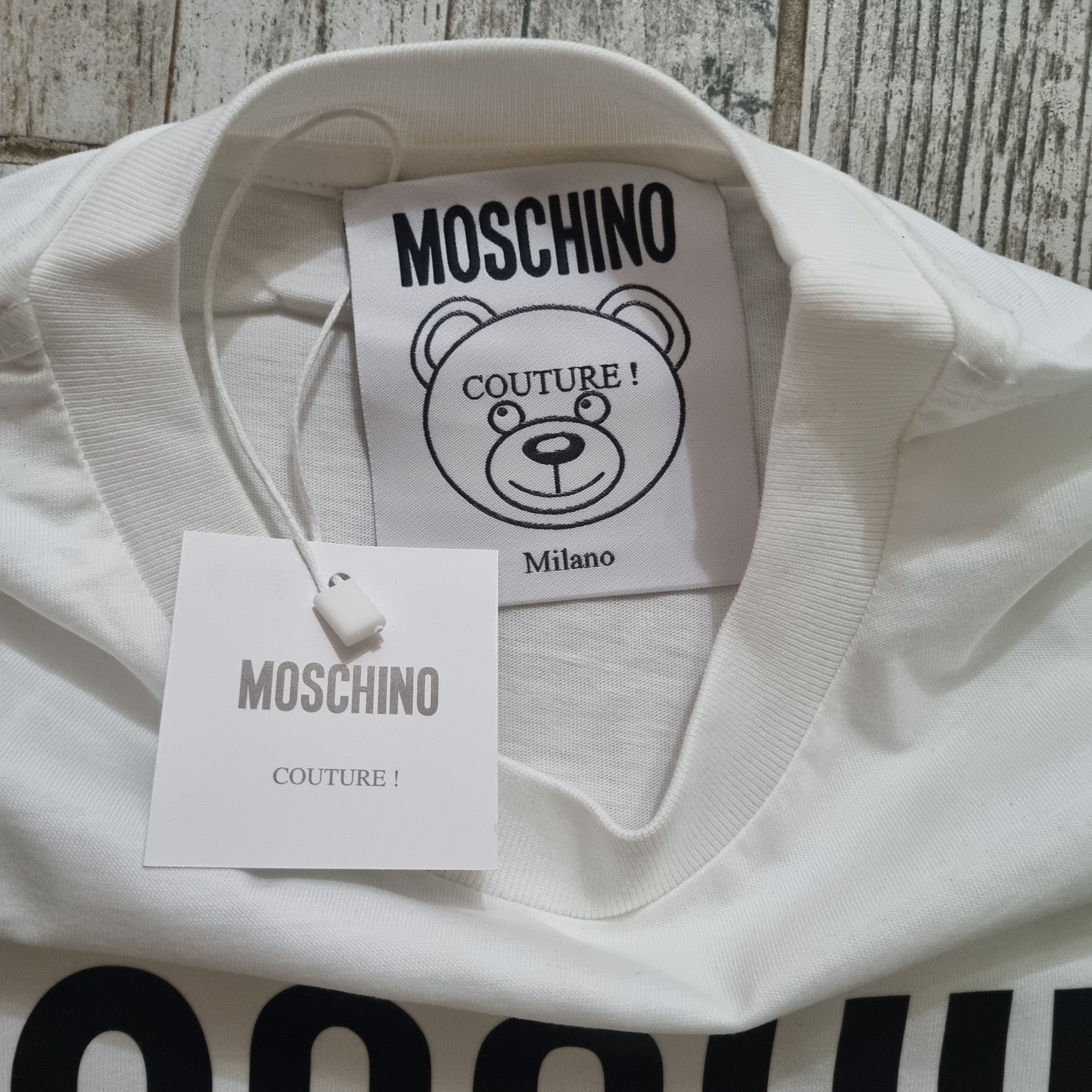 Moschino Moschino t-shirt for men white bear size s Size US S / EU 44-46 / 1 - 4 Thumbnail