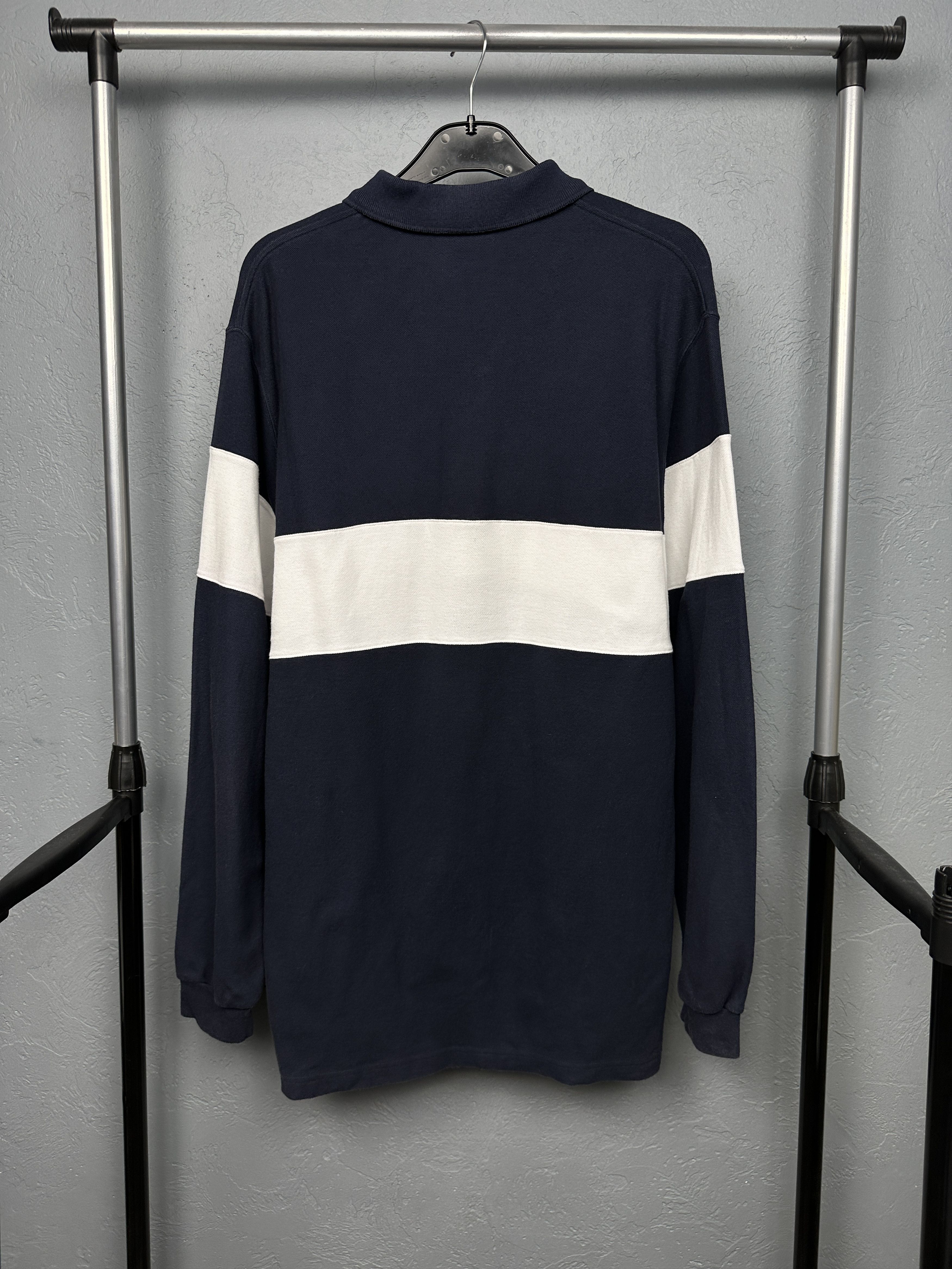 Hackett Hackett Vintage Mens Long Sleeve Polo Shirt Size US XL / EU 56 / 4 - 7 Thumbnail