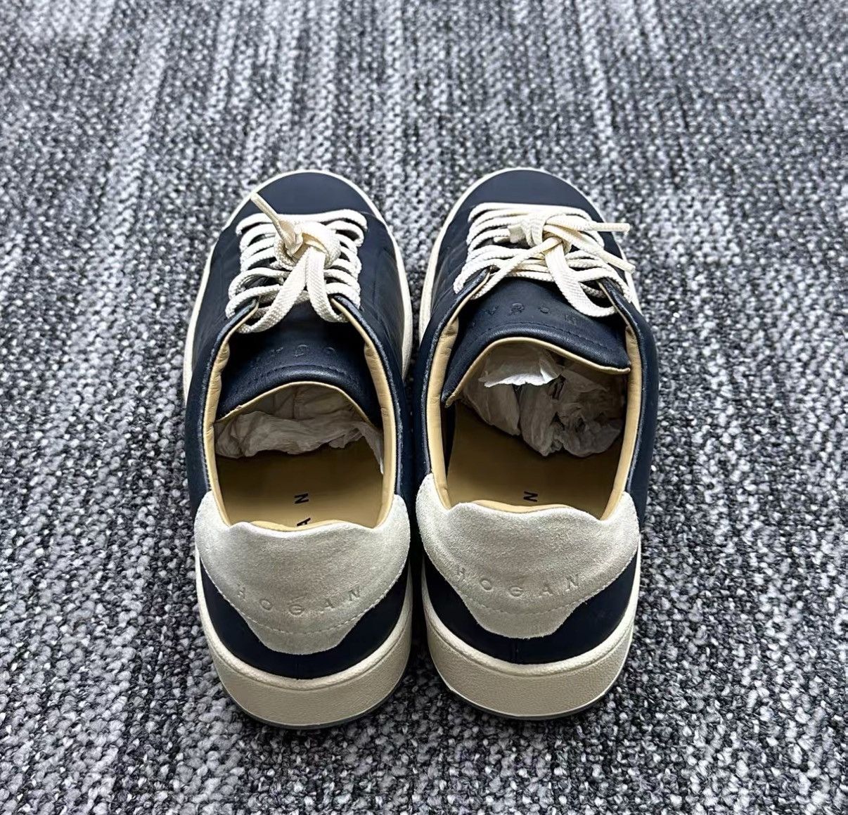 Hogan HOGAN H672 Leather Vintage Low-Top Sneakers J42 Size US 8 / EU 41 - 3 Thumbnail