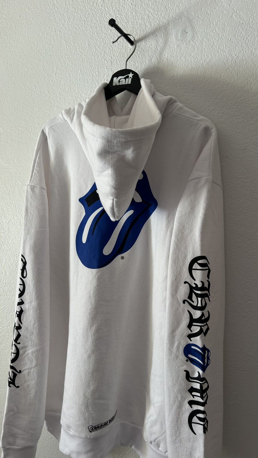 Chrome Hearts Chrome Hearts White Rolling Stones Hoodie Size US XXL / EU 58 / 5 - 3 Thumbnail