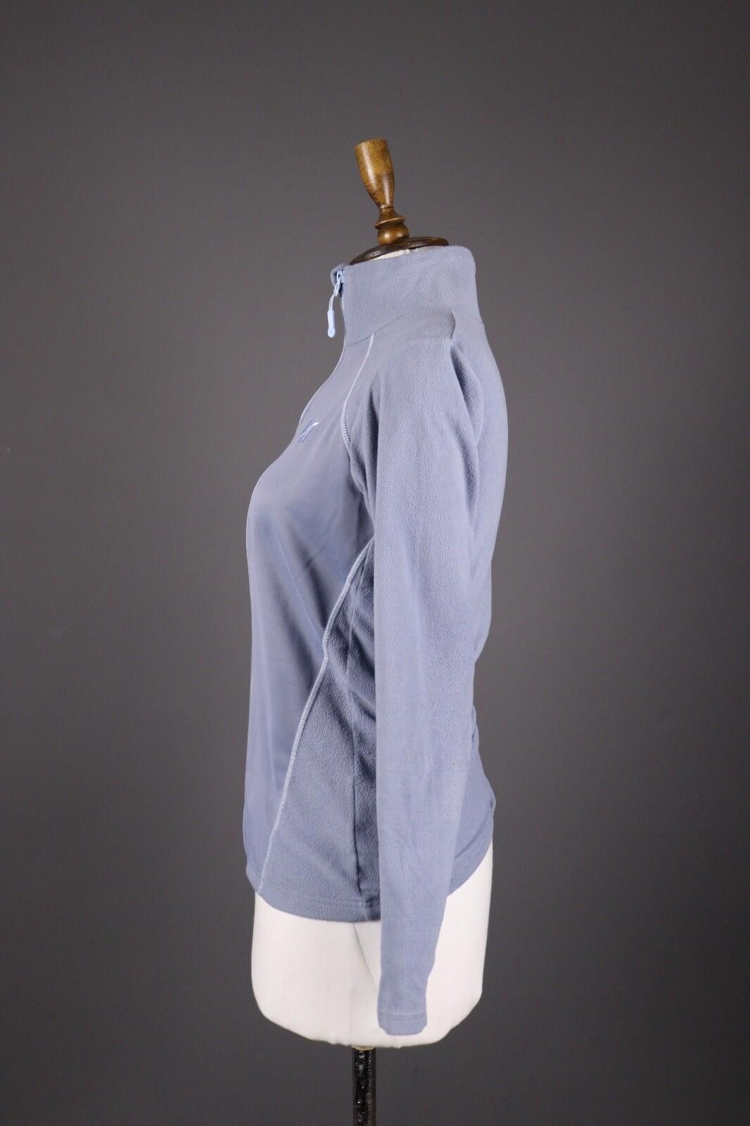 Designer Kari Traa Norway Blue Women's Outdoor Fleece Jacket S Size S / US 4 / IT 40 - 4 Thumbnail