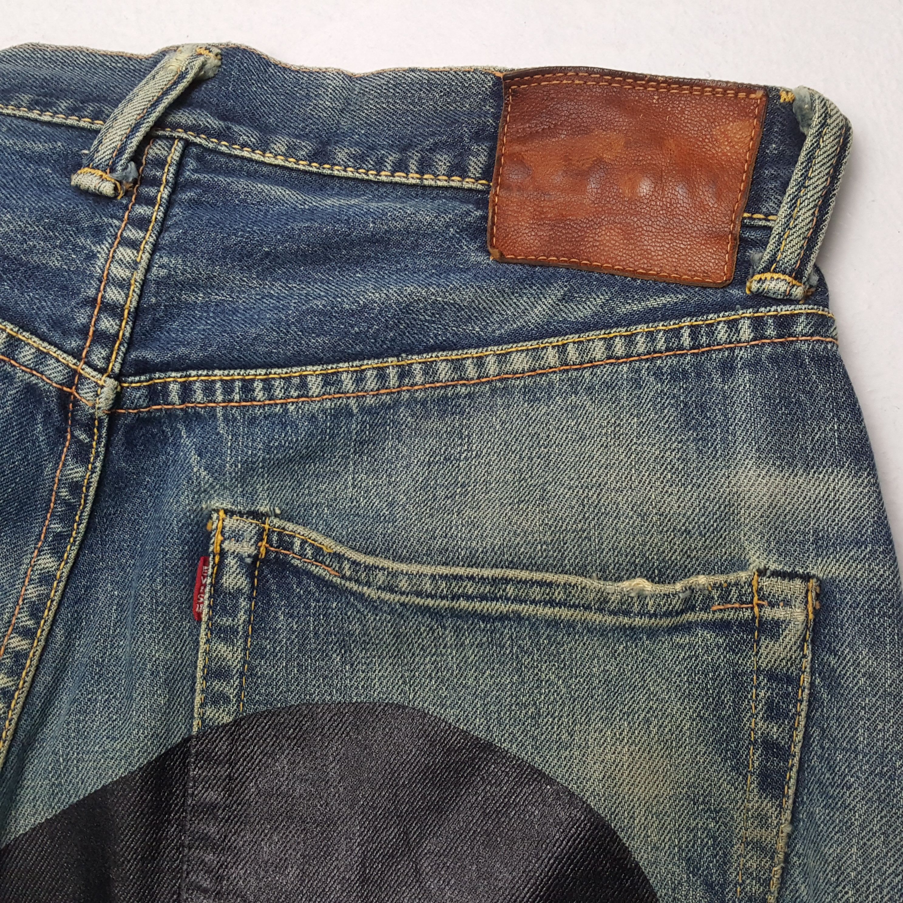Evisu × Japanese Brand × Vintage Vintage EVISU Japanese Brand Daicock Custom Style Jeans Size US 29 - 15 Thumbnail