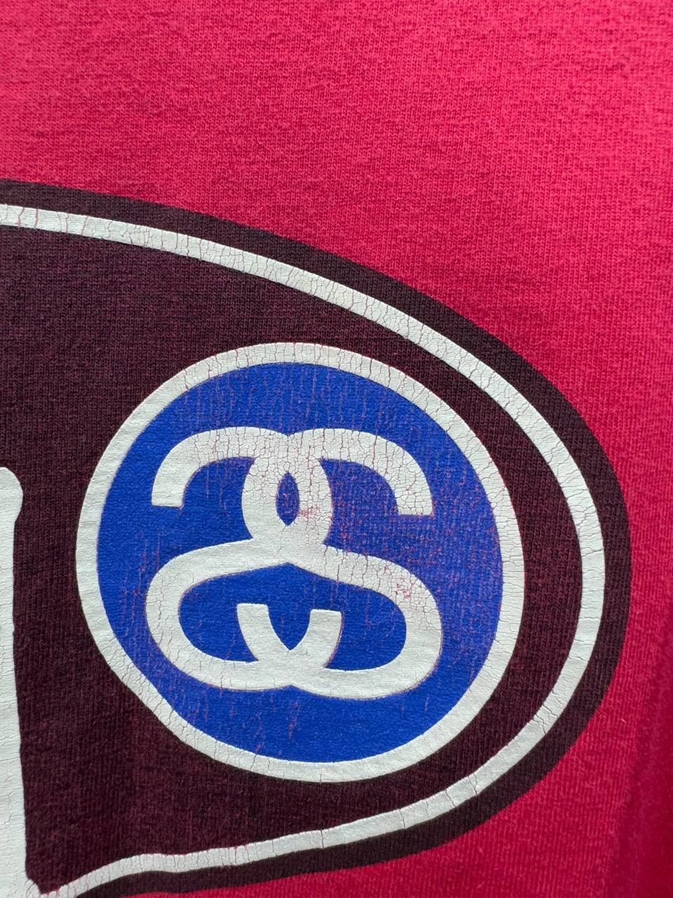 Other Mens Vintage Stussy T-Shirt USA Big Logo Tee Size US L / EU 52-54 / 3 - 13 Thumbnail